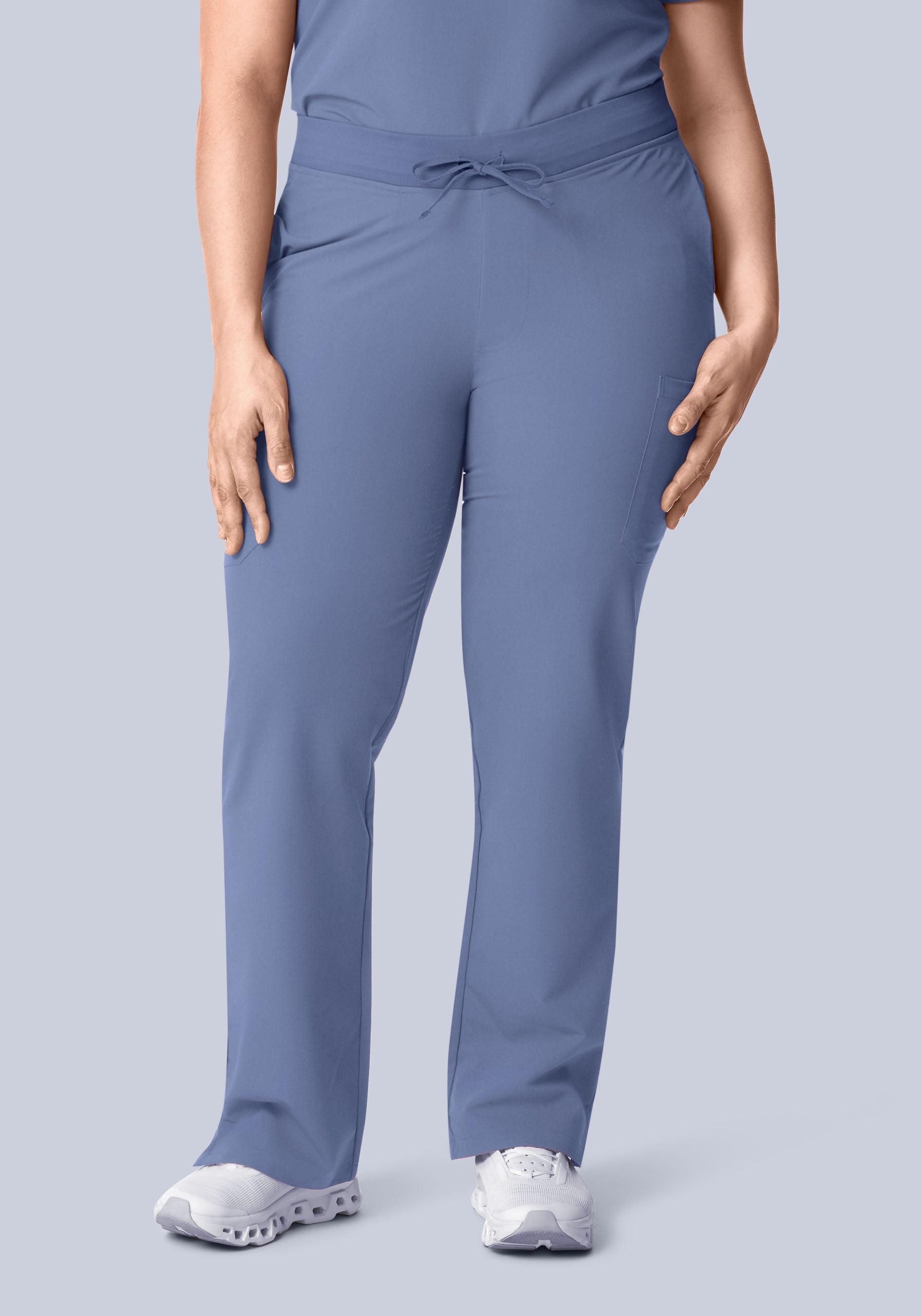 9 Pocket Cargo Pants Periwinkle