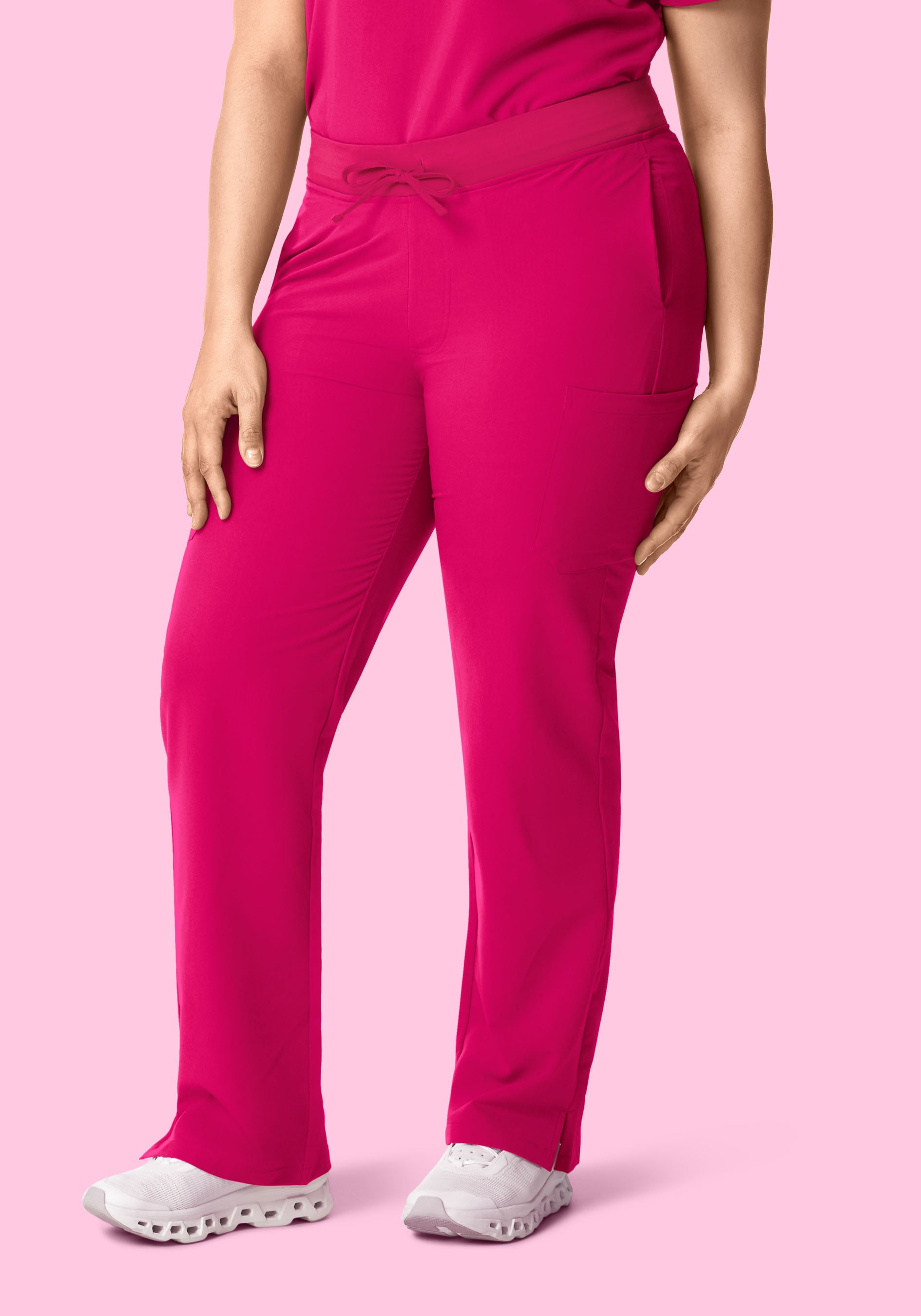 9 Pocket Cargo Pants Raspberry