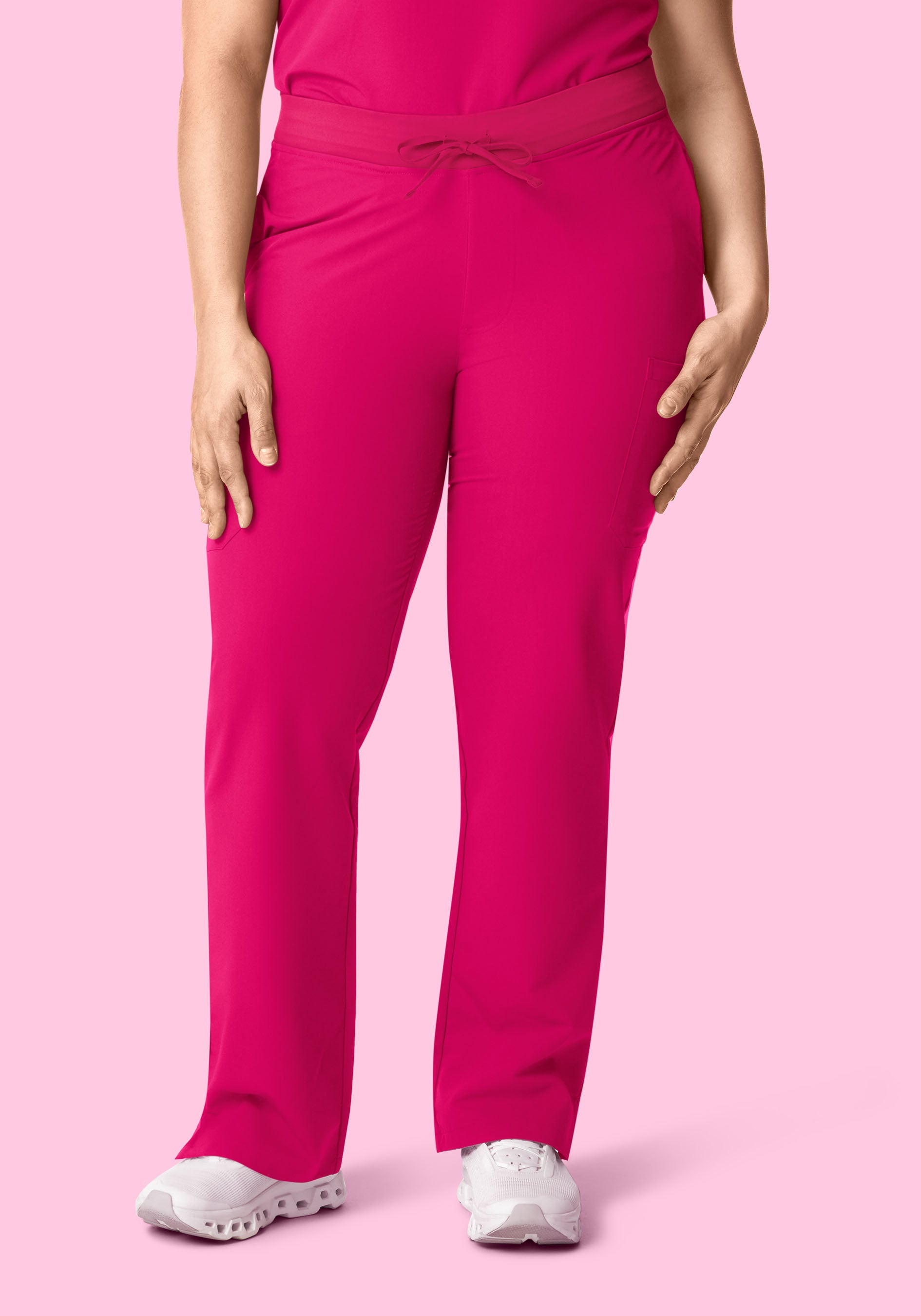 9 Pocket Cargo Pants Raspberry