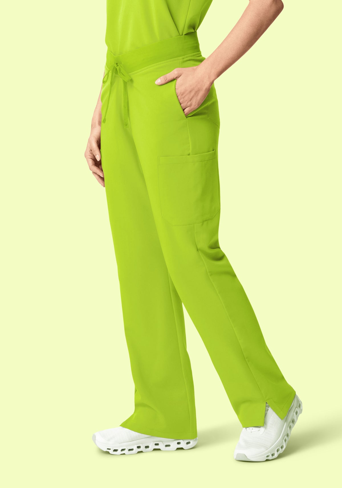 9 Pocket Cargo Pants Apple Green