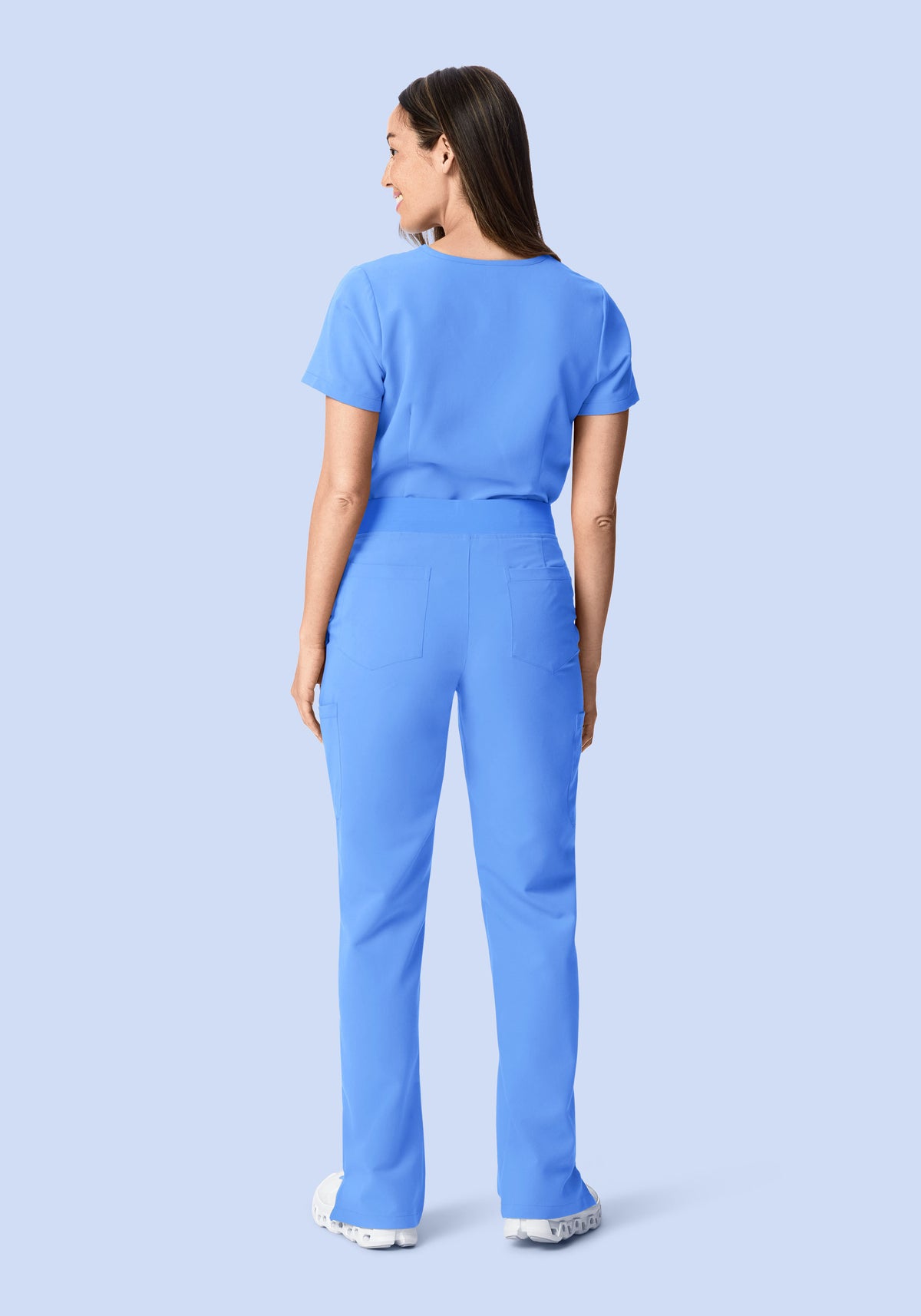 9 Pocket Cargo Pants Ceil Blue