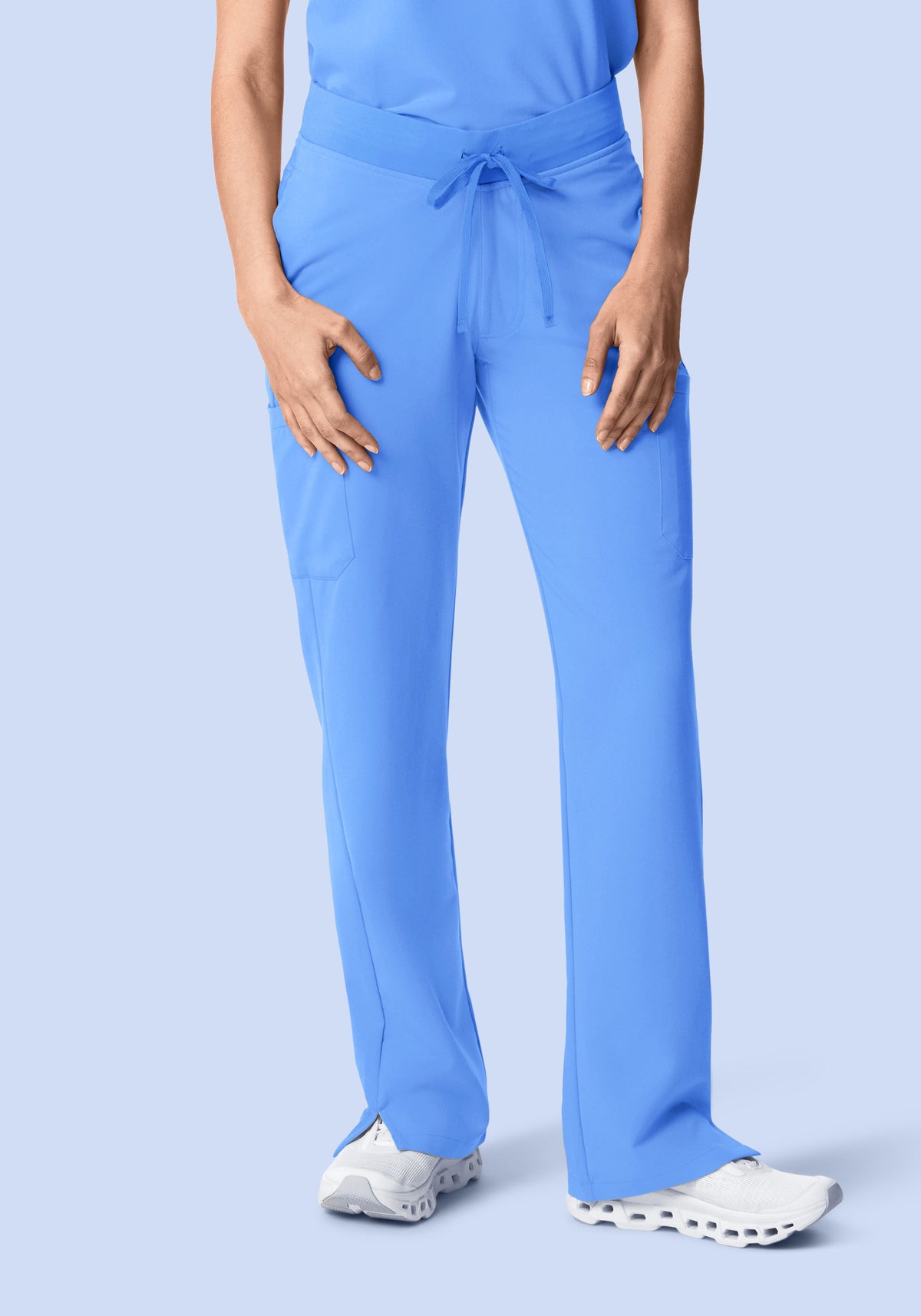 9 Pocket Cargo Pants Ceil Blue