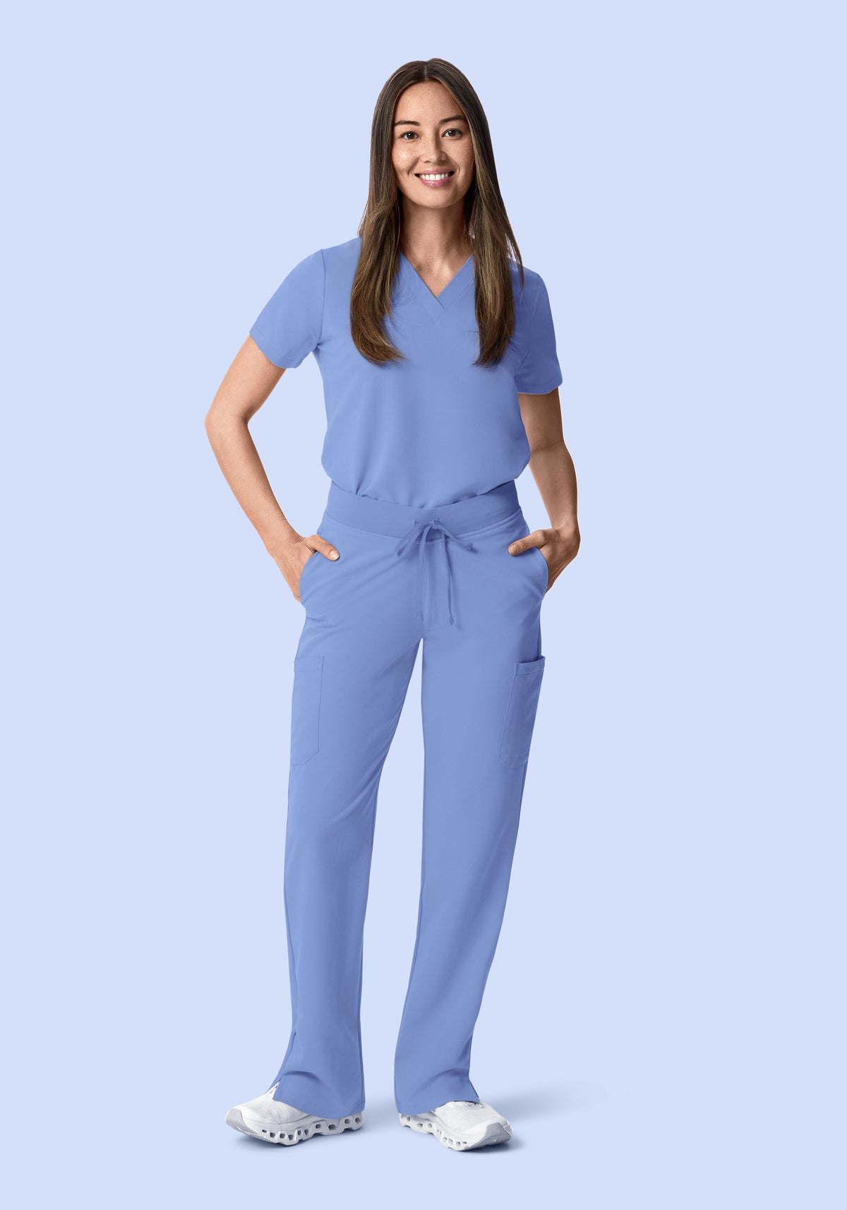 One Pocket Top Coastline Blue