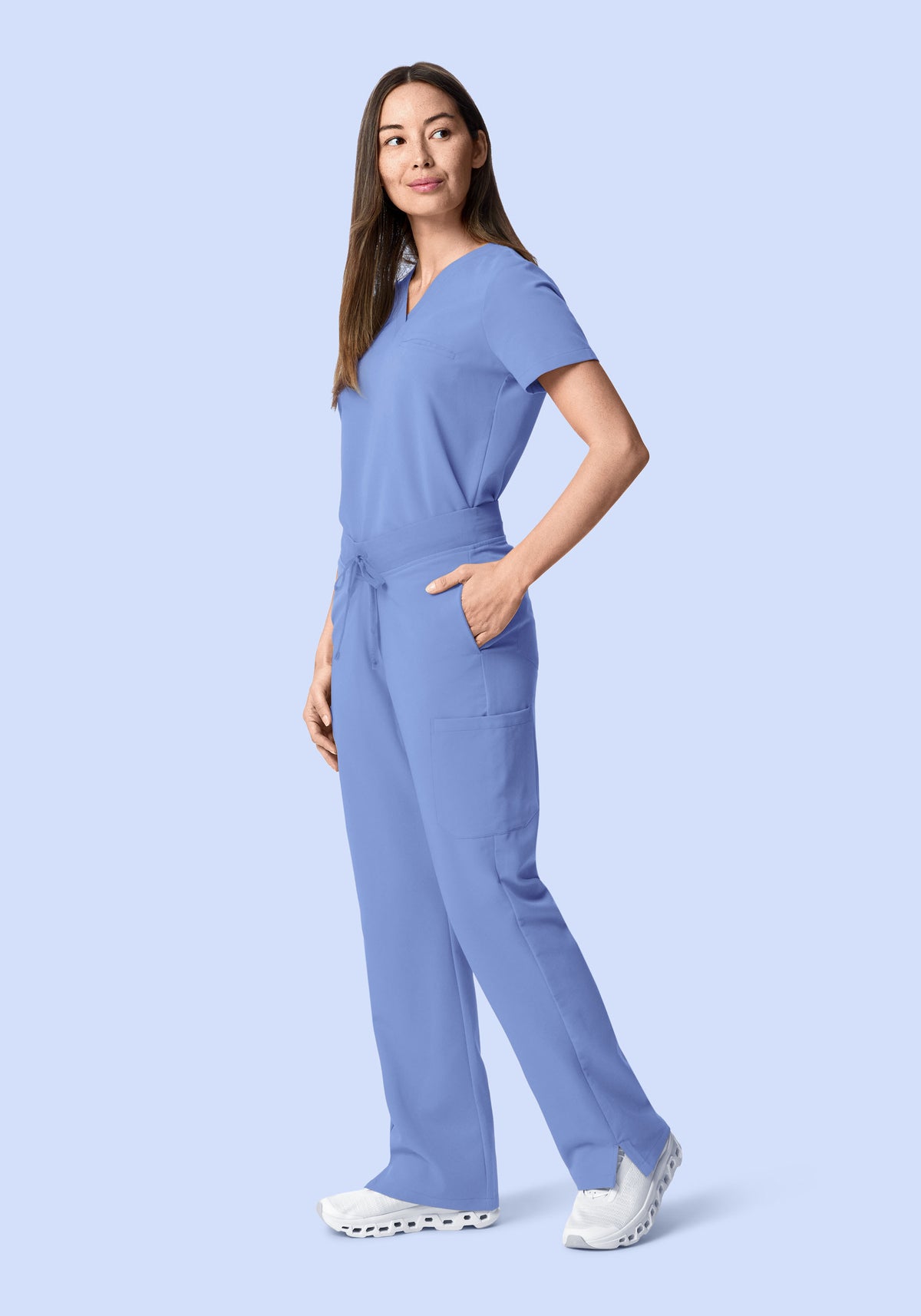 One Pocket Top Coastline Blue