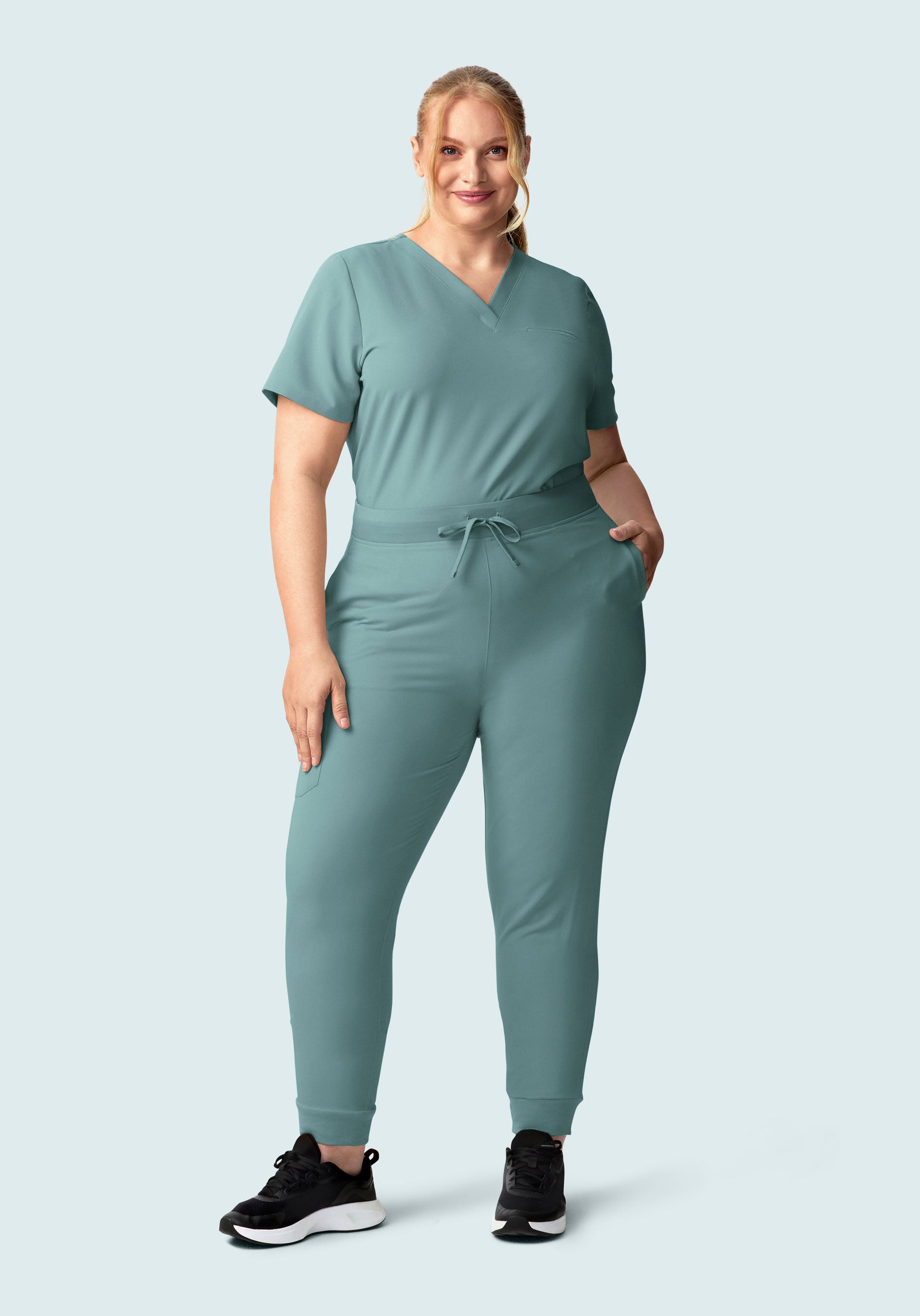 High Waisted Joggers Marina