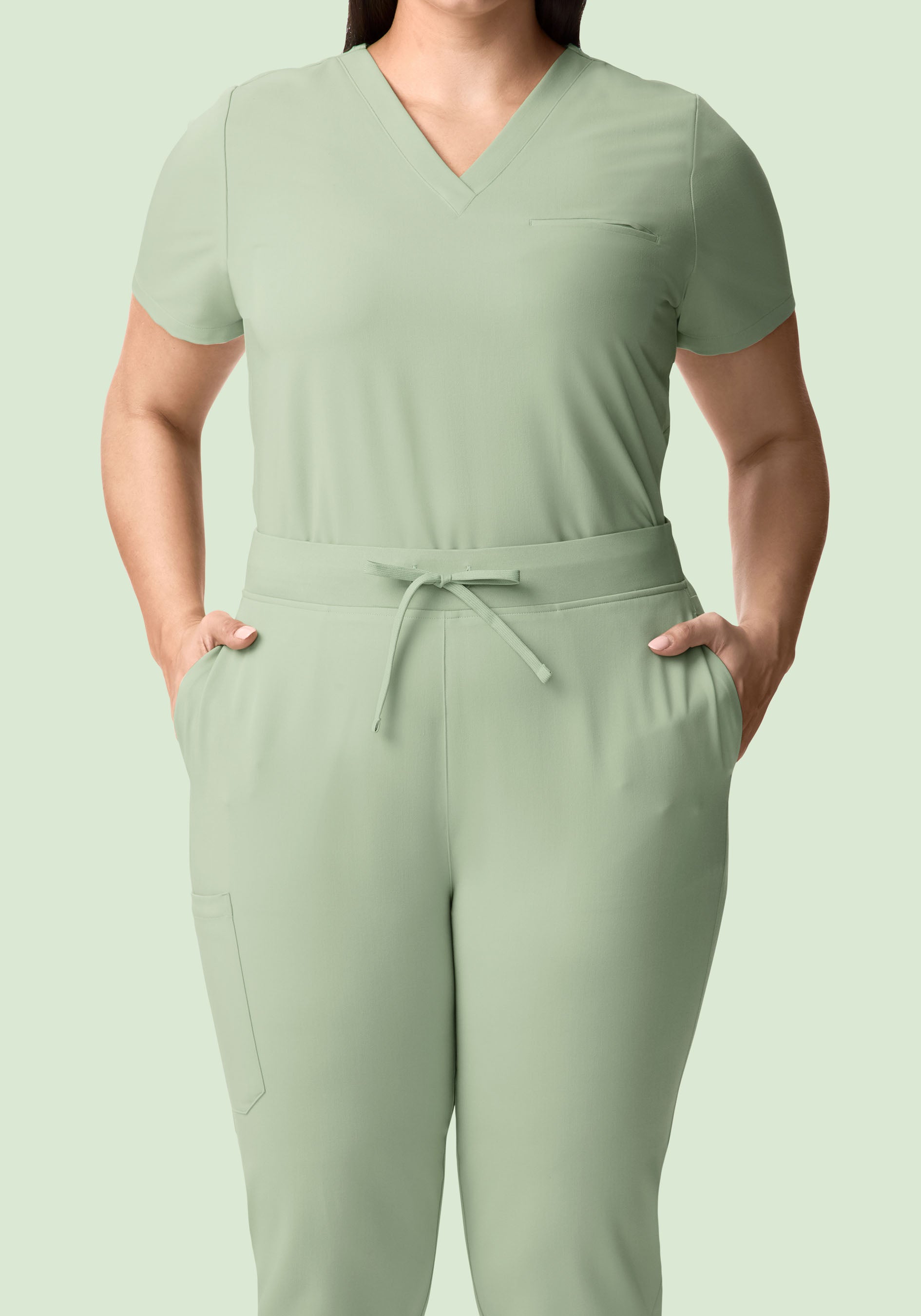9 Pocket Joggers Green Tea
