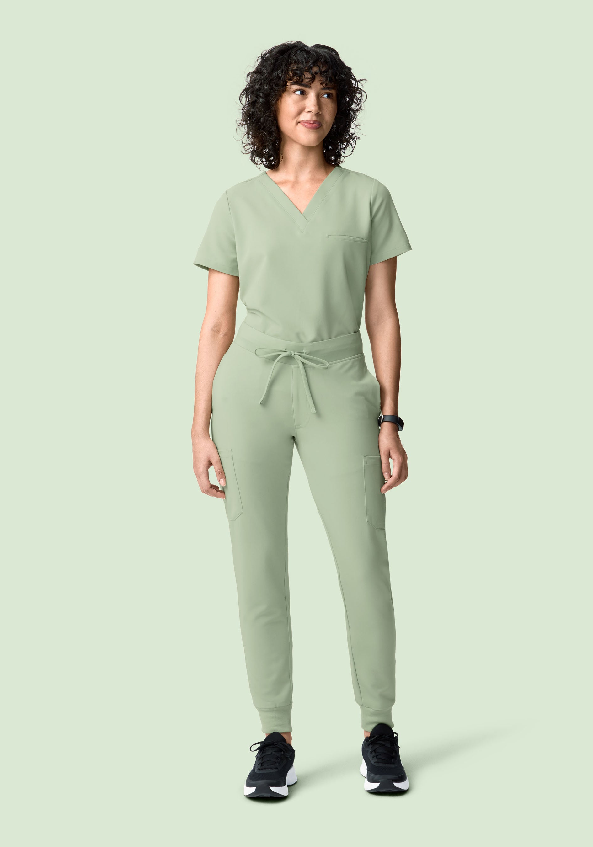 9 Pocket Joggers Green Tea