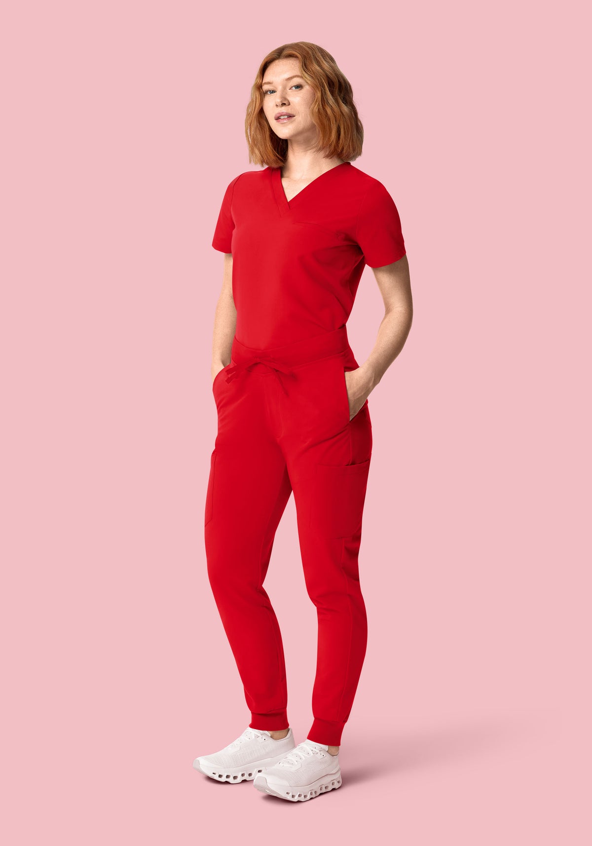 9 Pocket Joggers Candy Red