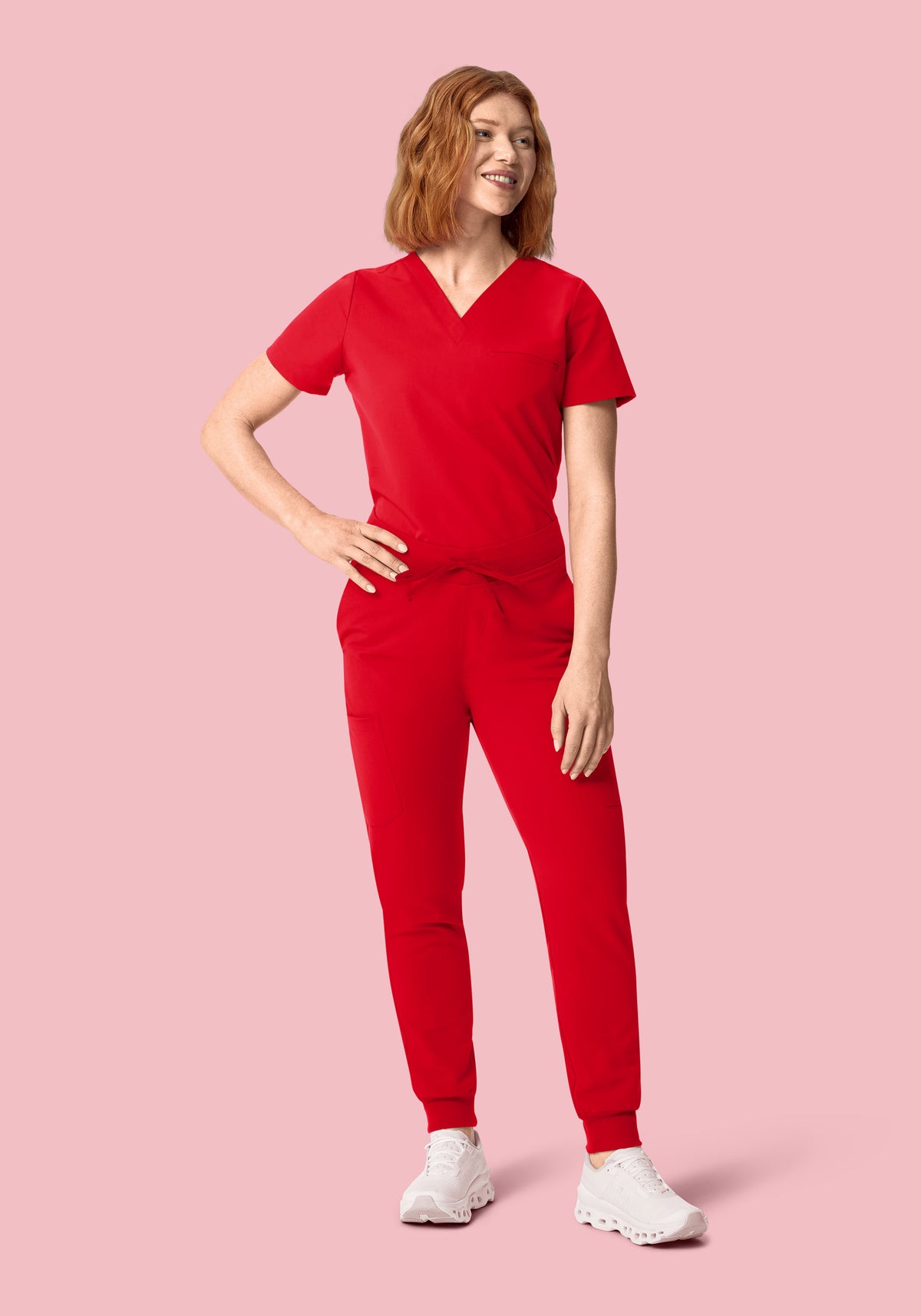 9 Pocket Joggers Candy Red