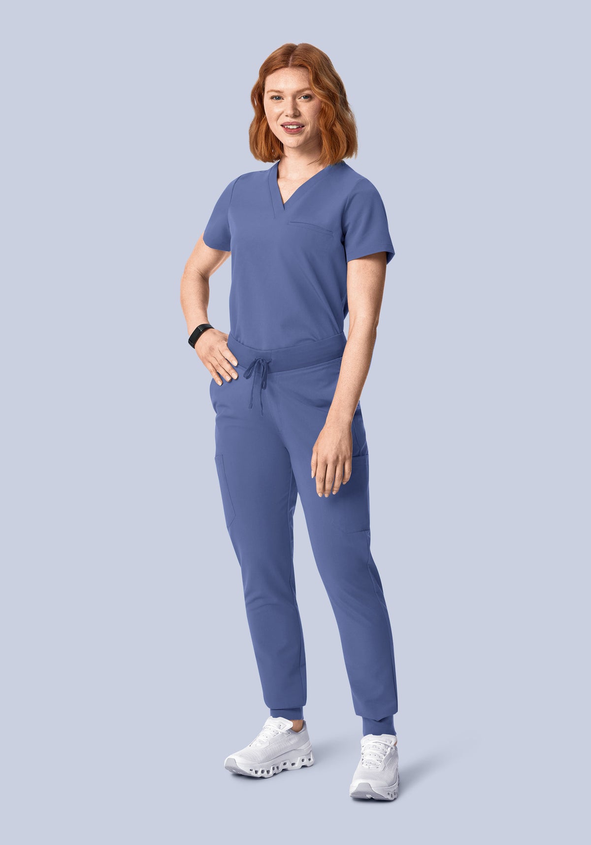 9 Pocket Joggers Deep Periwinkle
