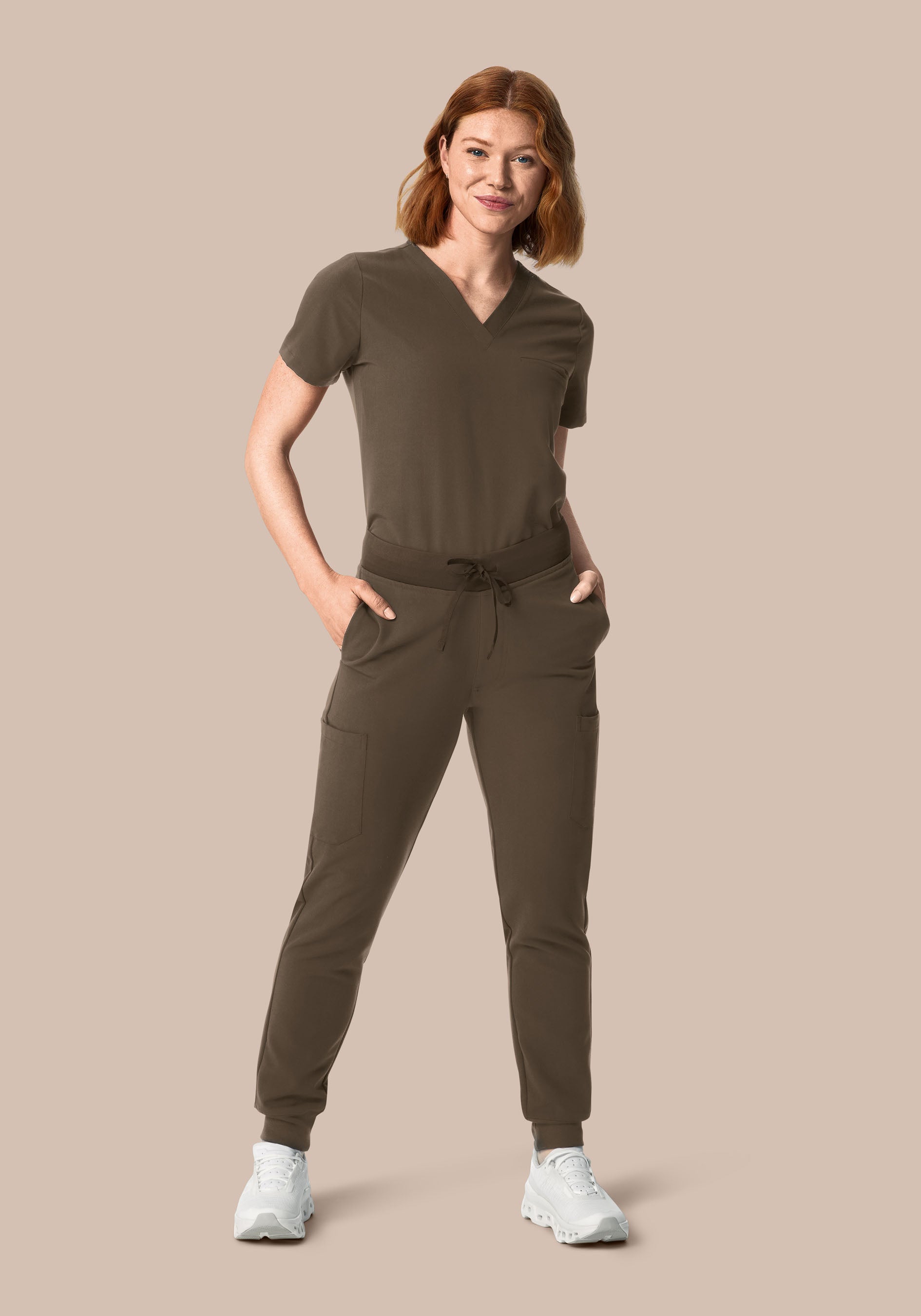 9 Pocket Joggers Truffle