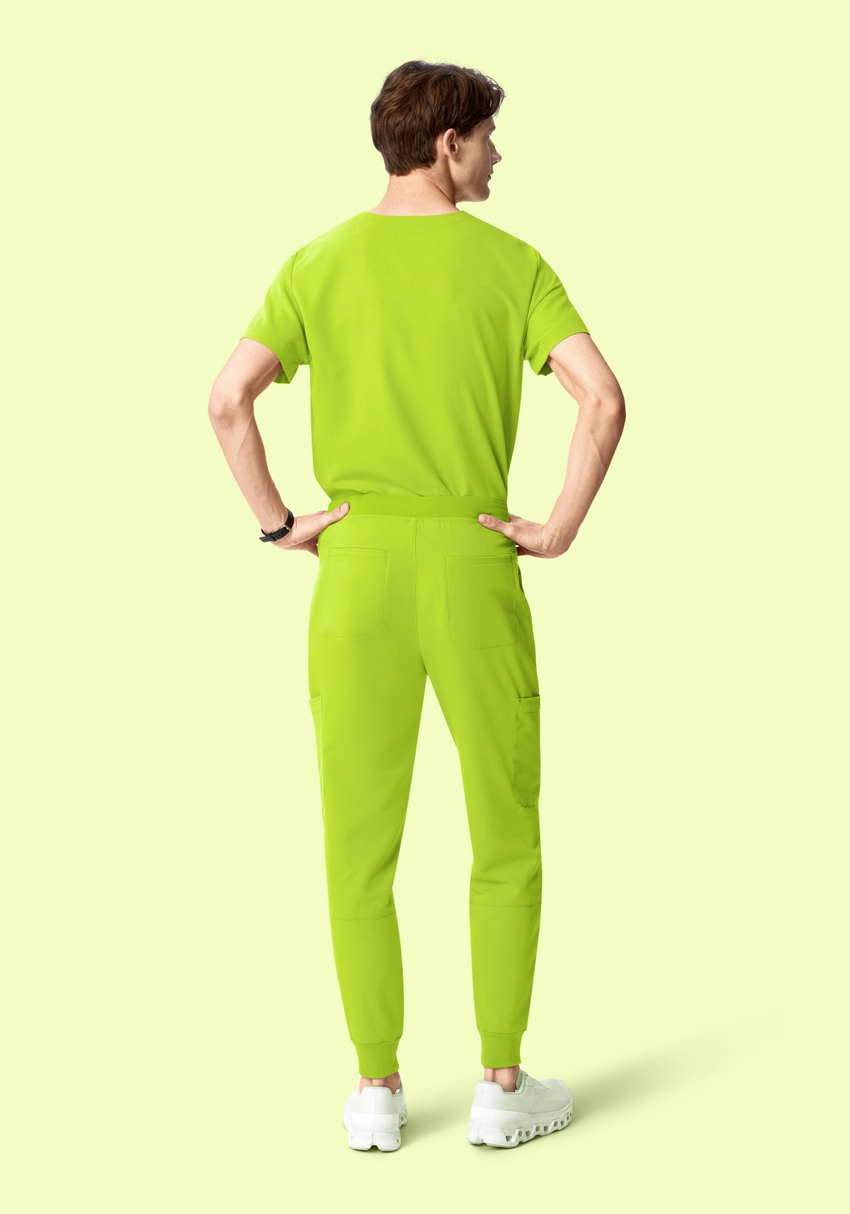 Two Pocket Top Apple Green