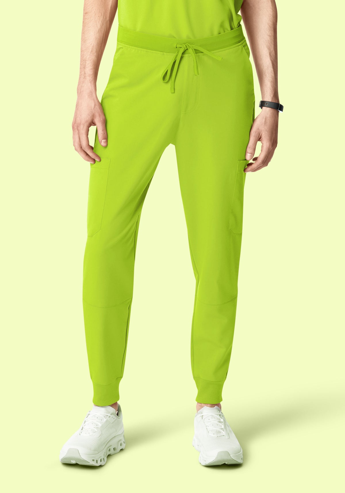 7 Pocket Joggers Apple Green
