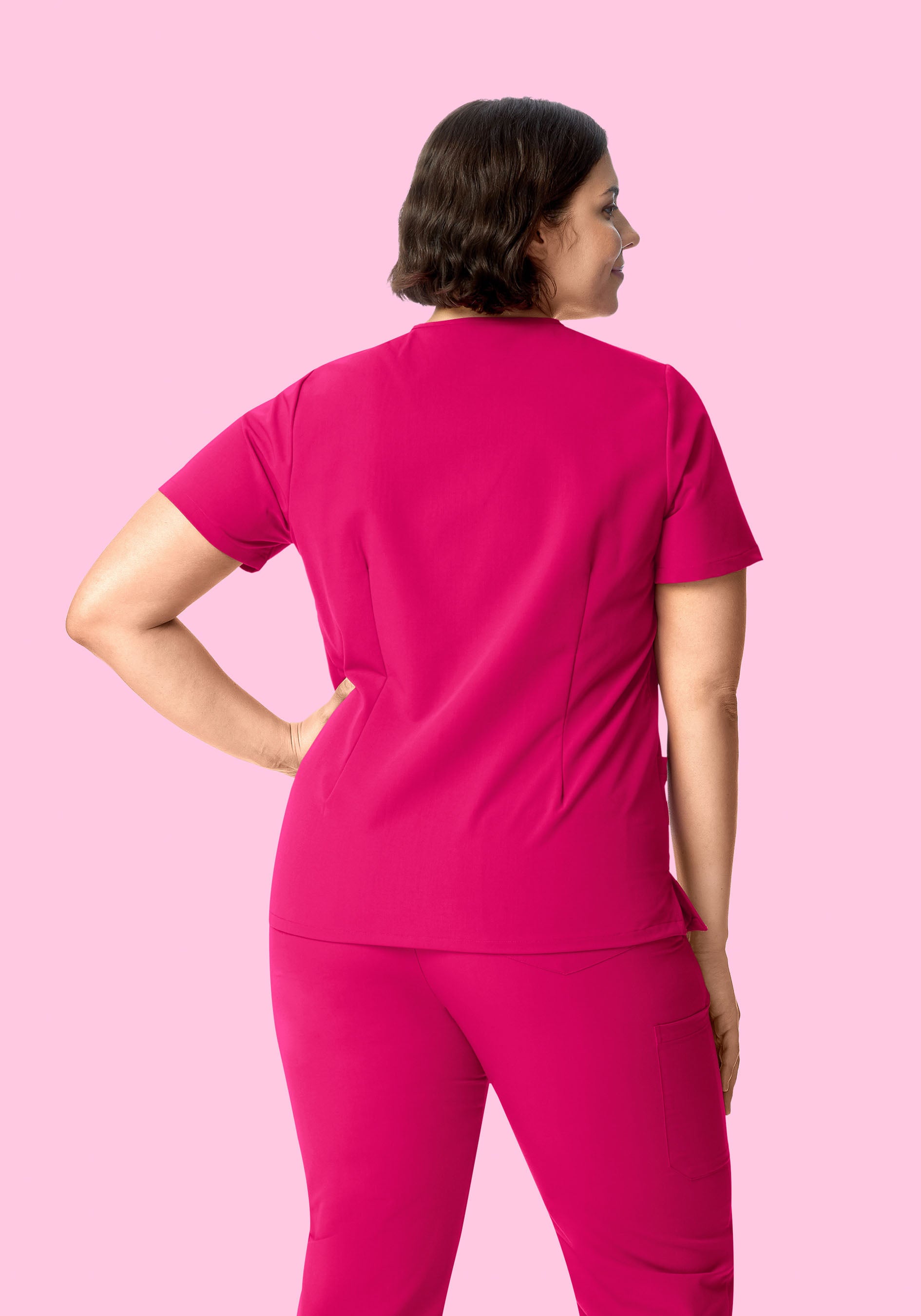 6 Pocket Top Raspberry