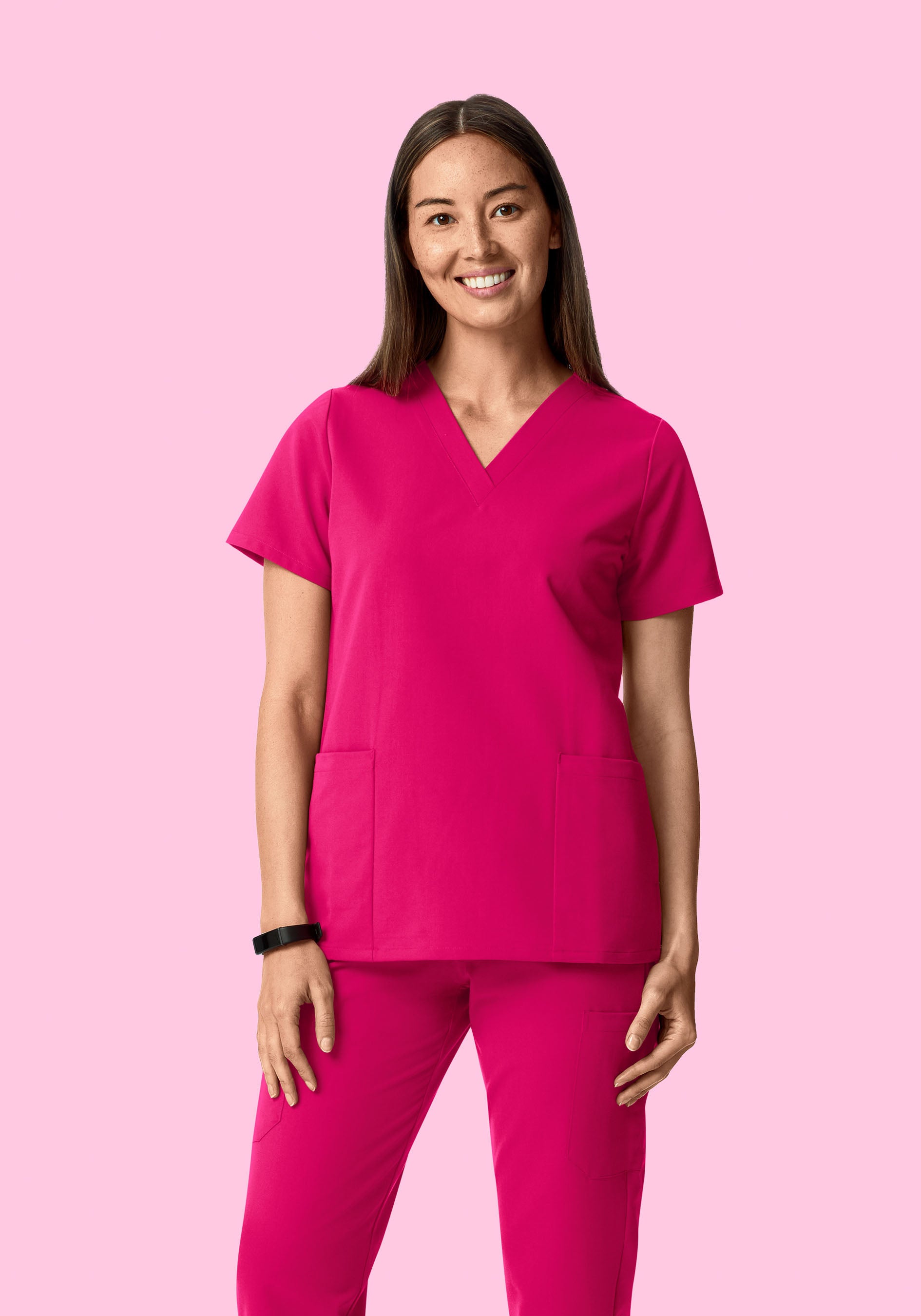 6 Pocket Top Raspberry