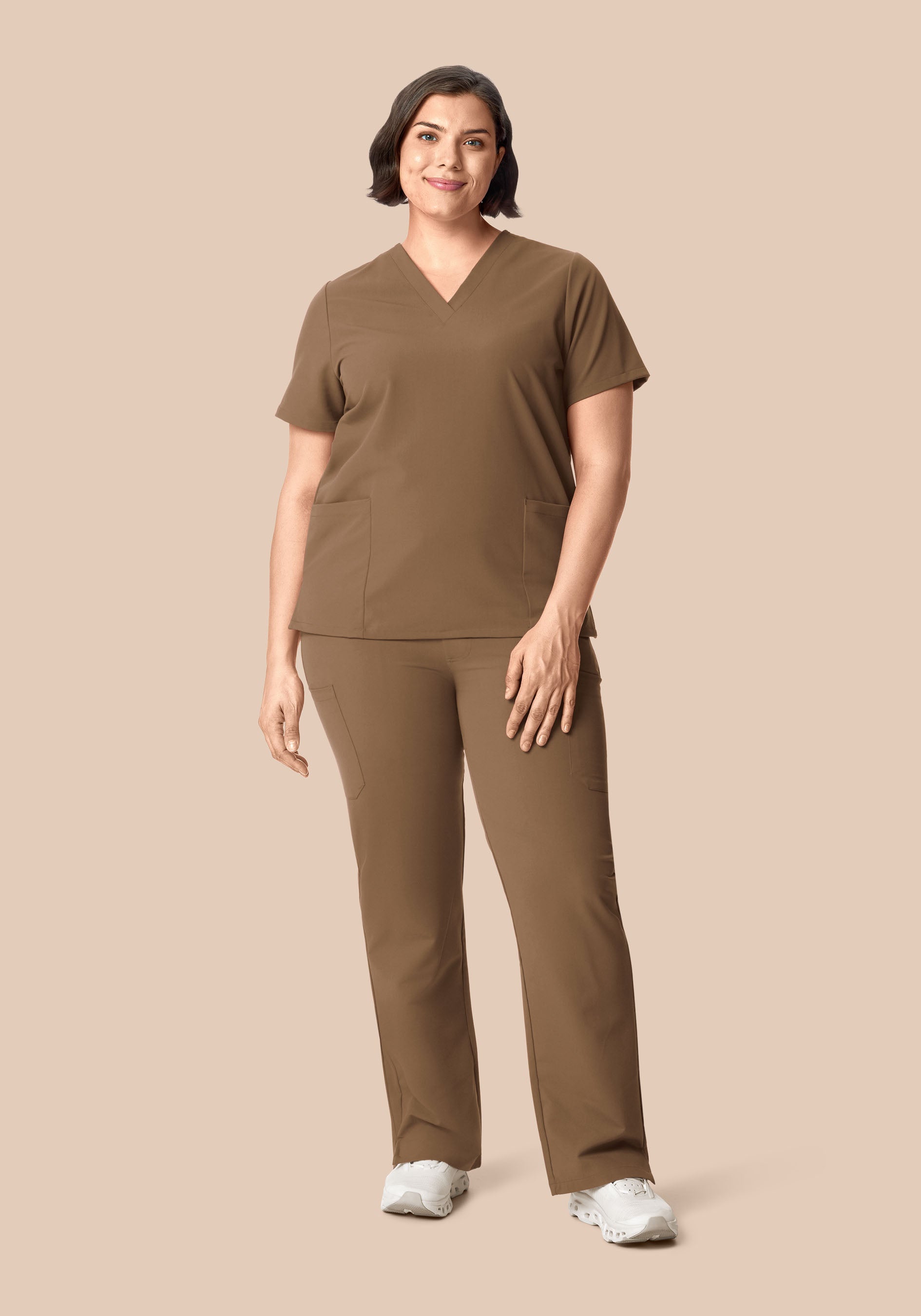 6 Pocket Top Ash Brown