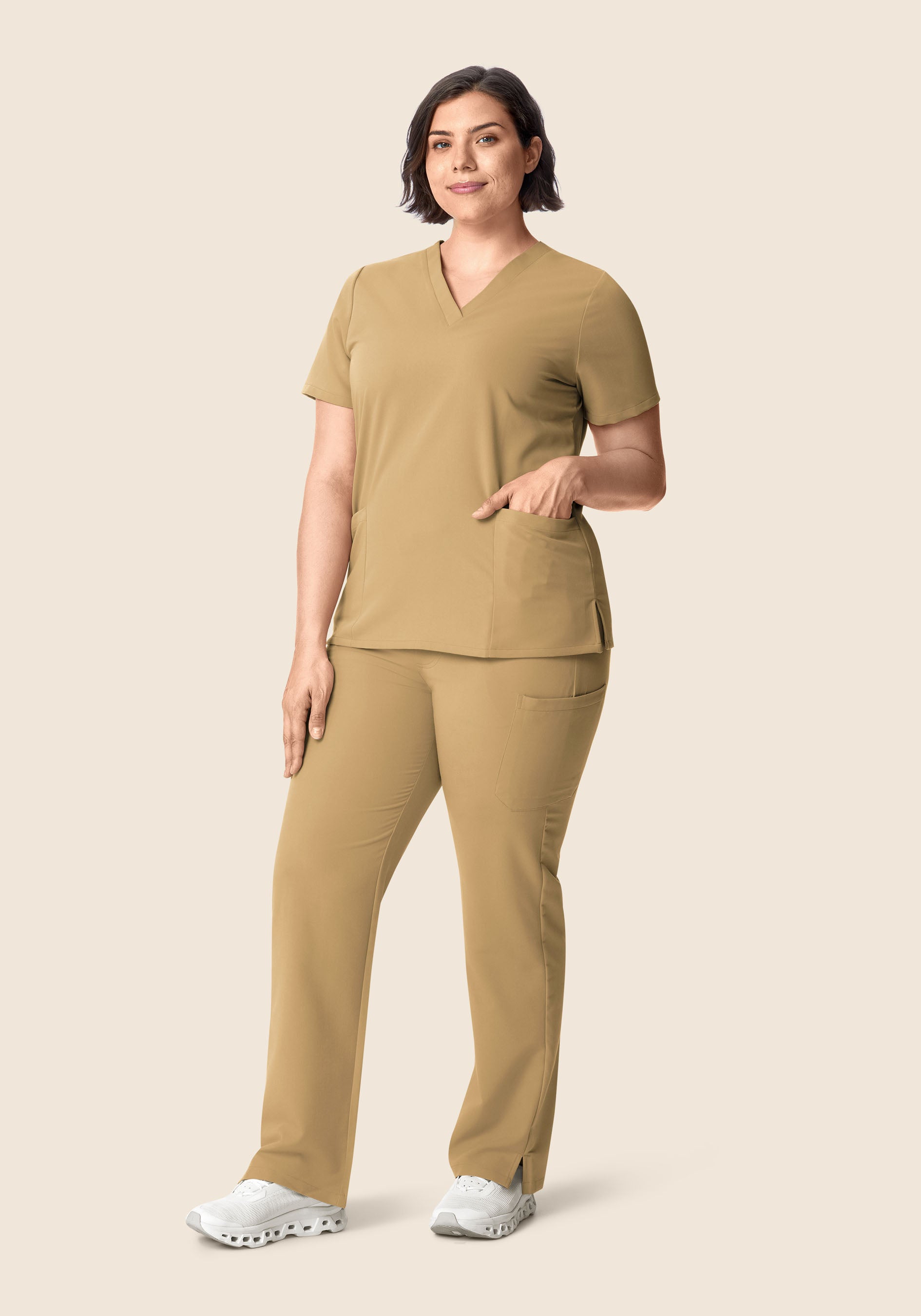 9 Pocket Cargo Pants Latte