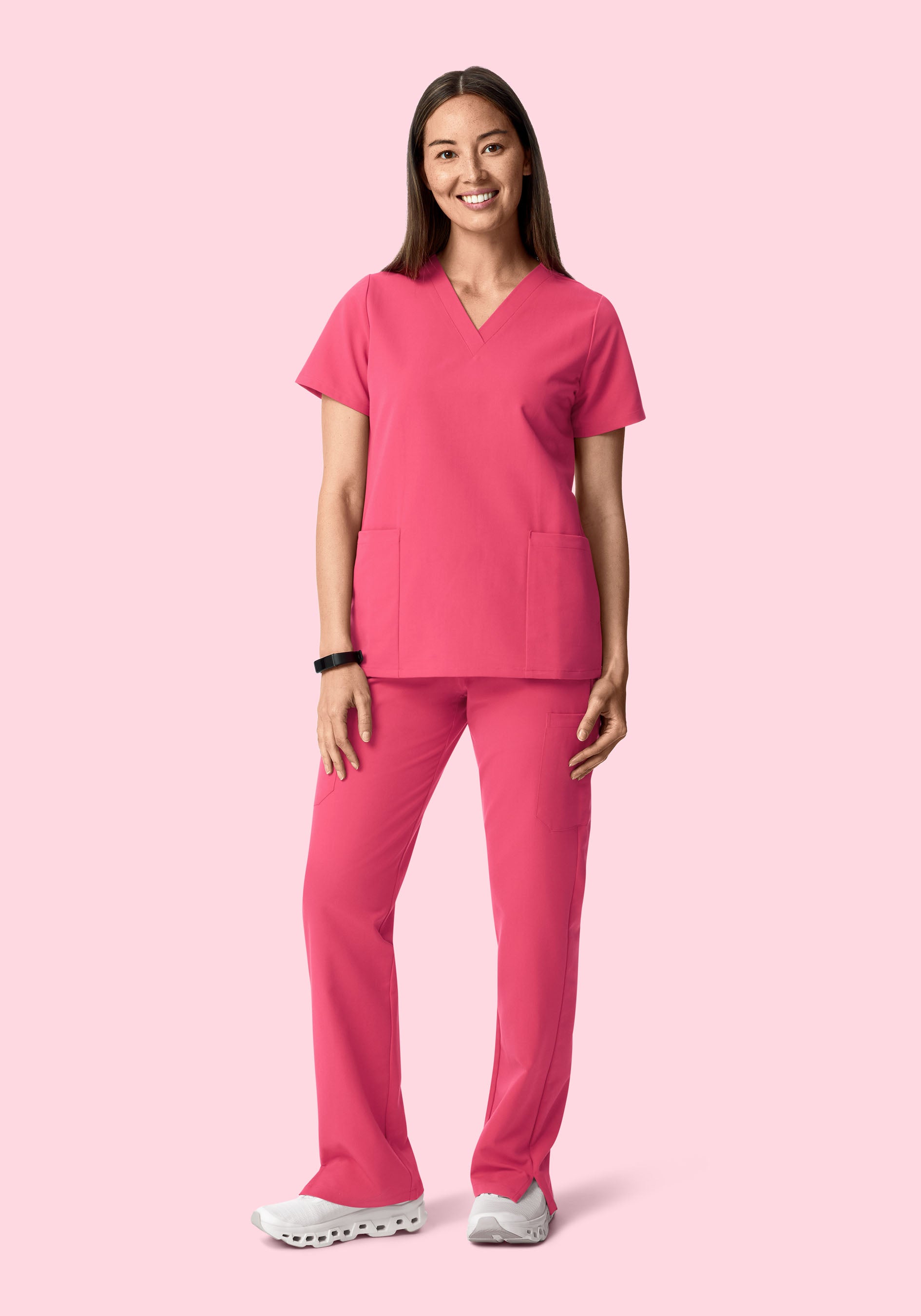 6 Pocket Top Carmine