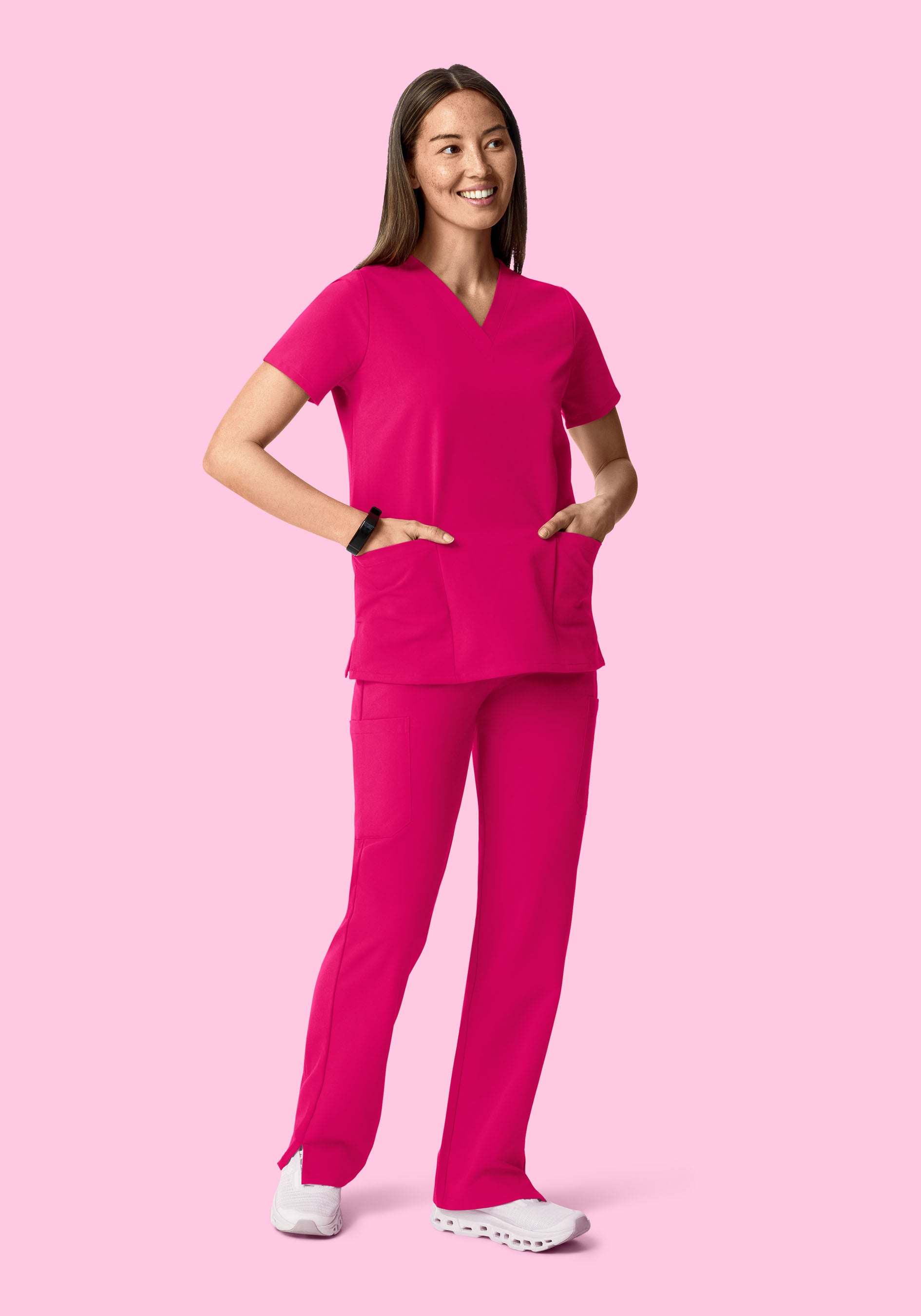 6 Pocket Top Raspberry