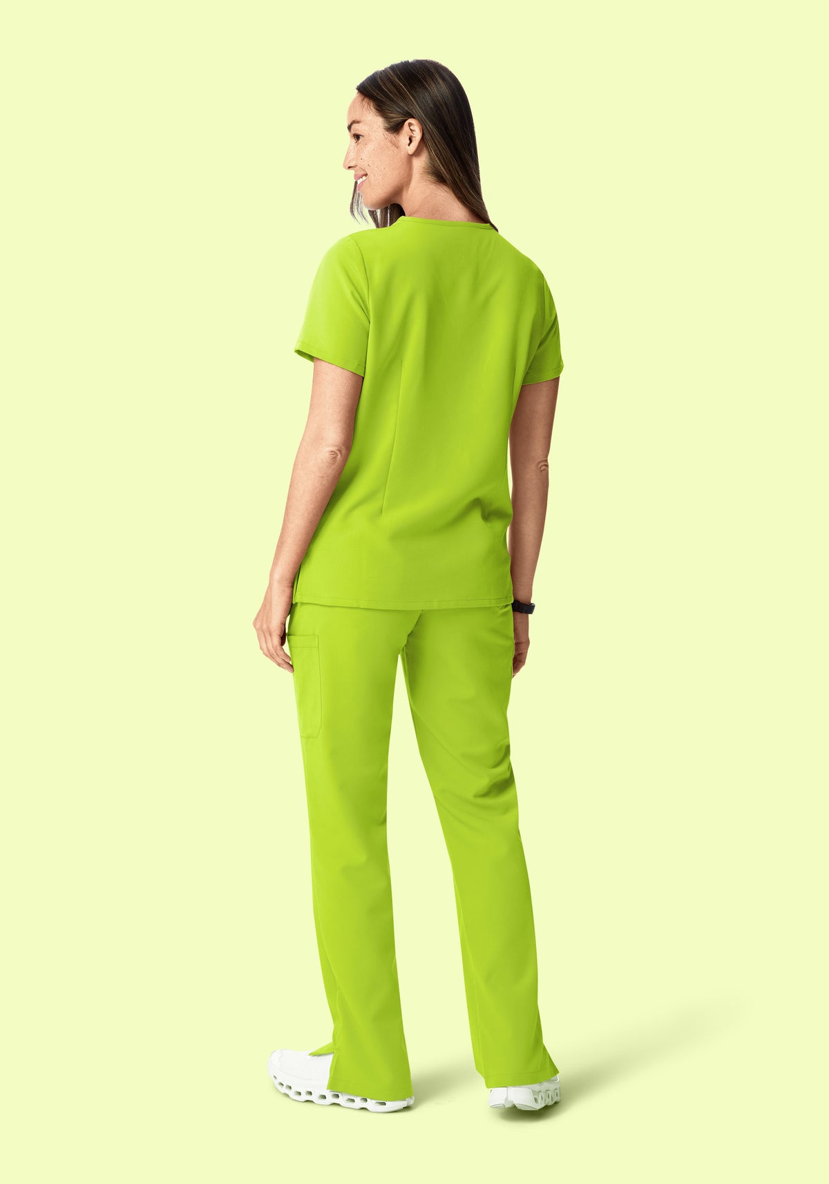 6 Pocket Top Apple Green