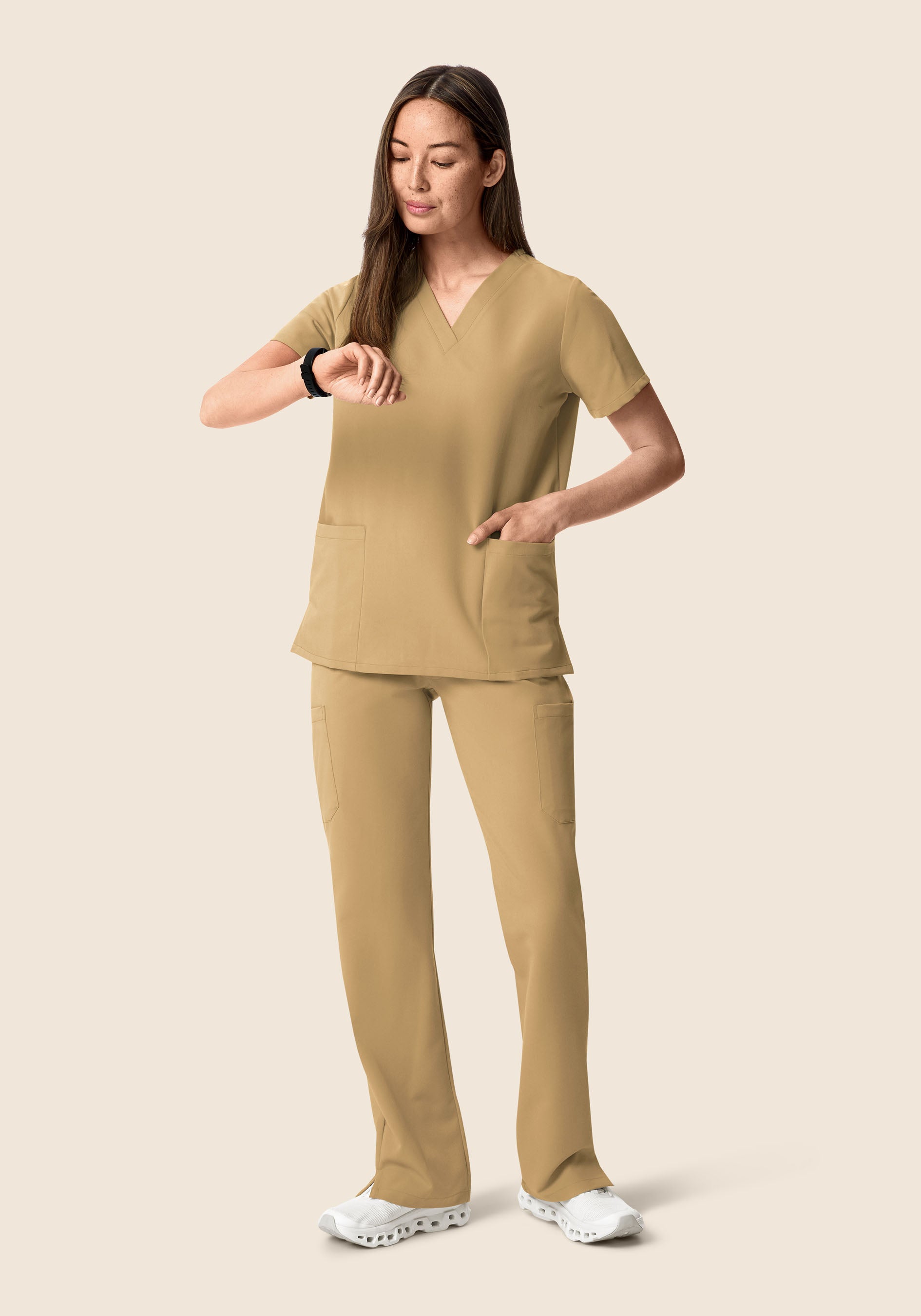 9 Pocket Cargo Pants Latte