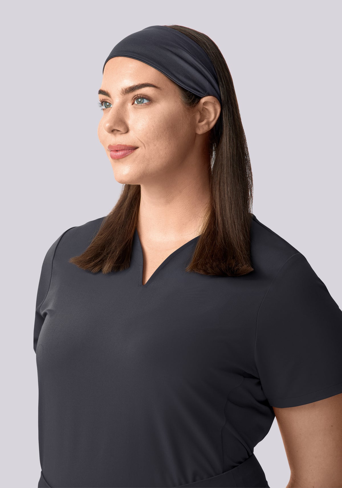 Non-Slip Headband Pewter