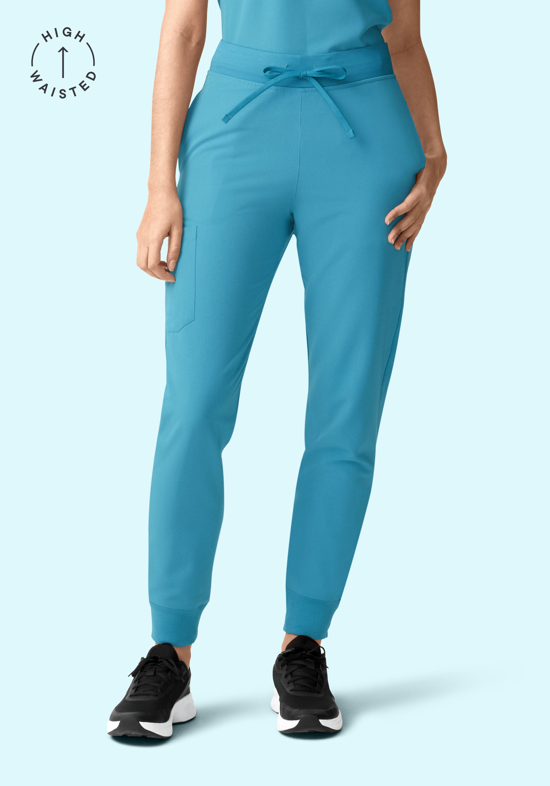 High Waisted Jogger Scrubs