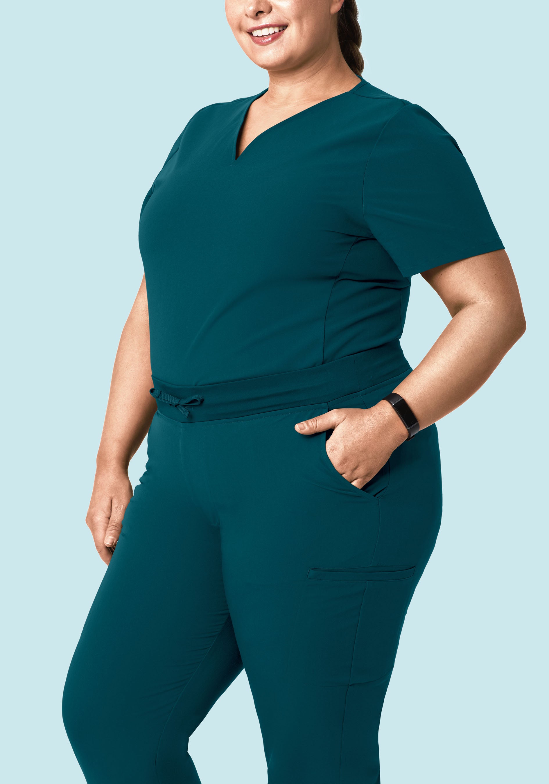 11 Pocket Joggers Caribbean Blue