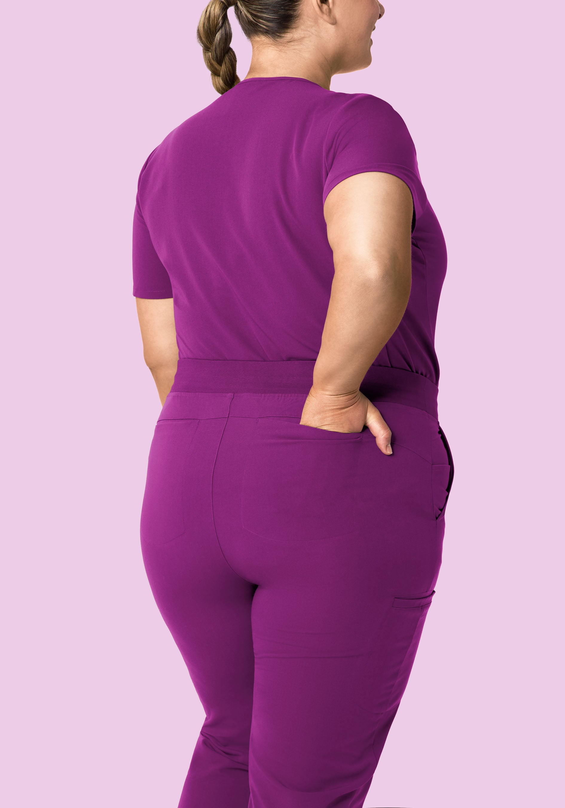 11 Pocket Joggers Dark Orchid