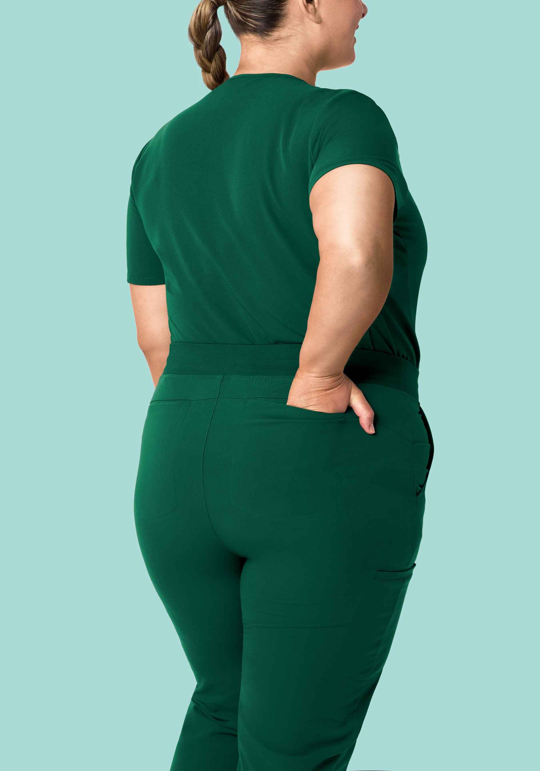 11 Pocket Joggers Hunter Green