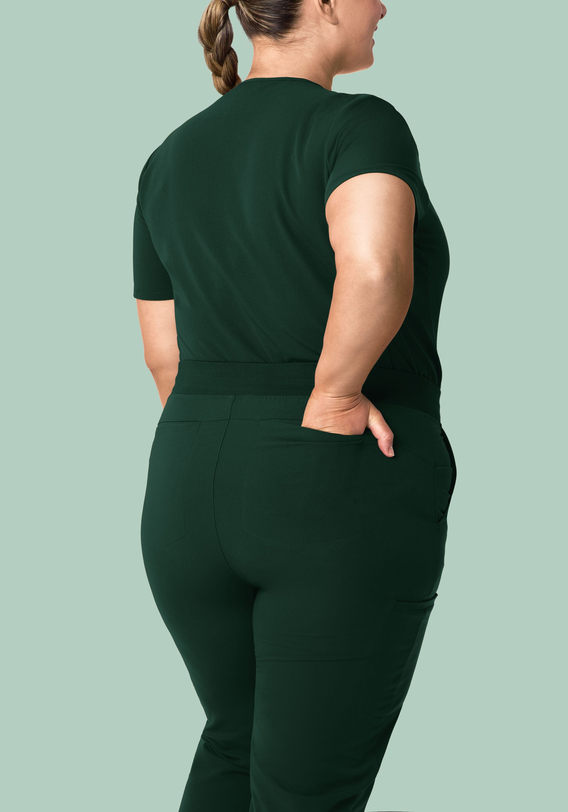 11 Pocket Joggers Midnight Green