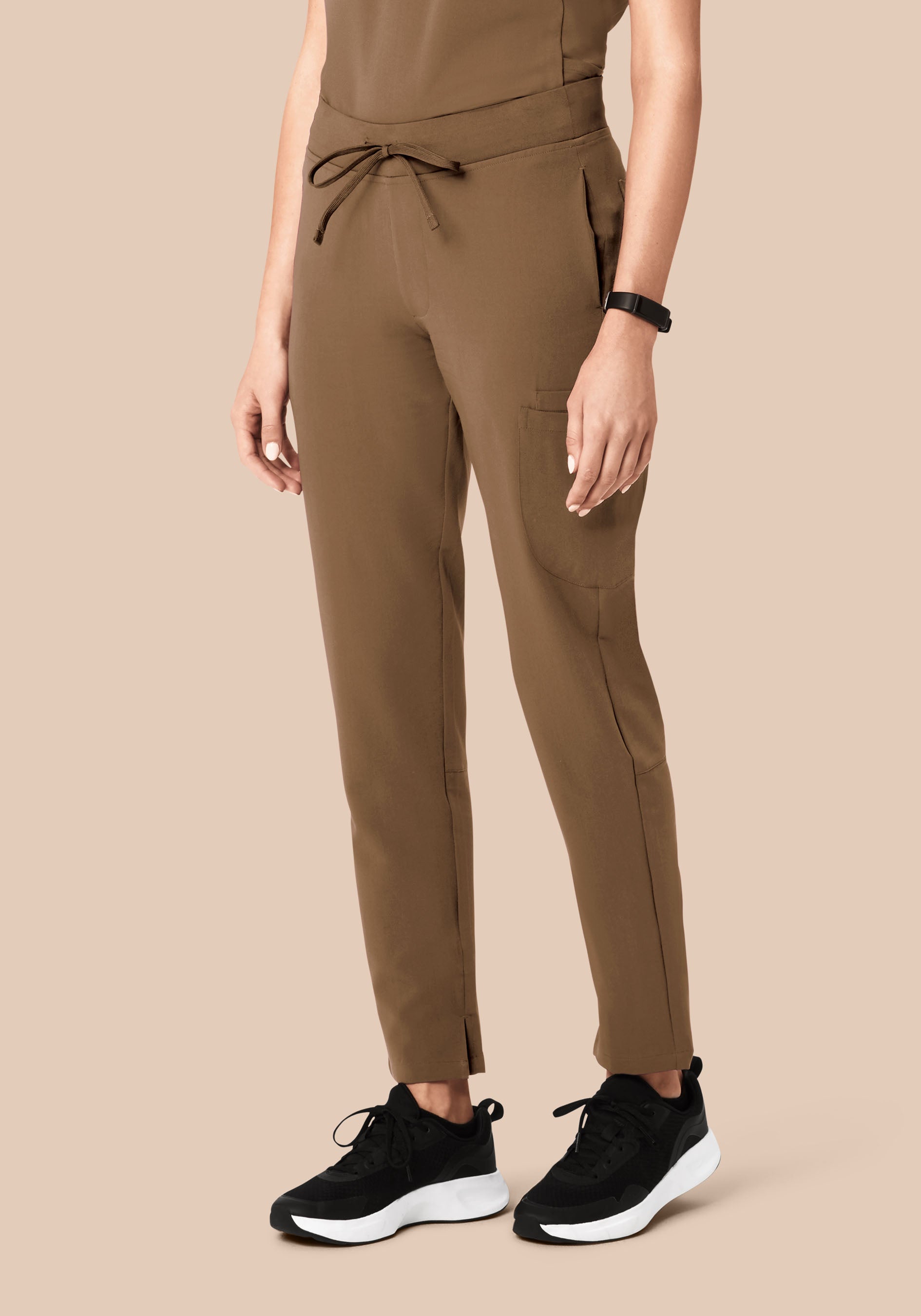 6 Pocket Slim Pants Ash Brown