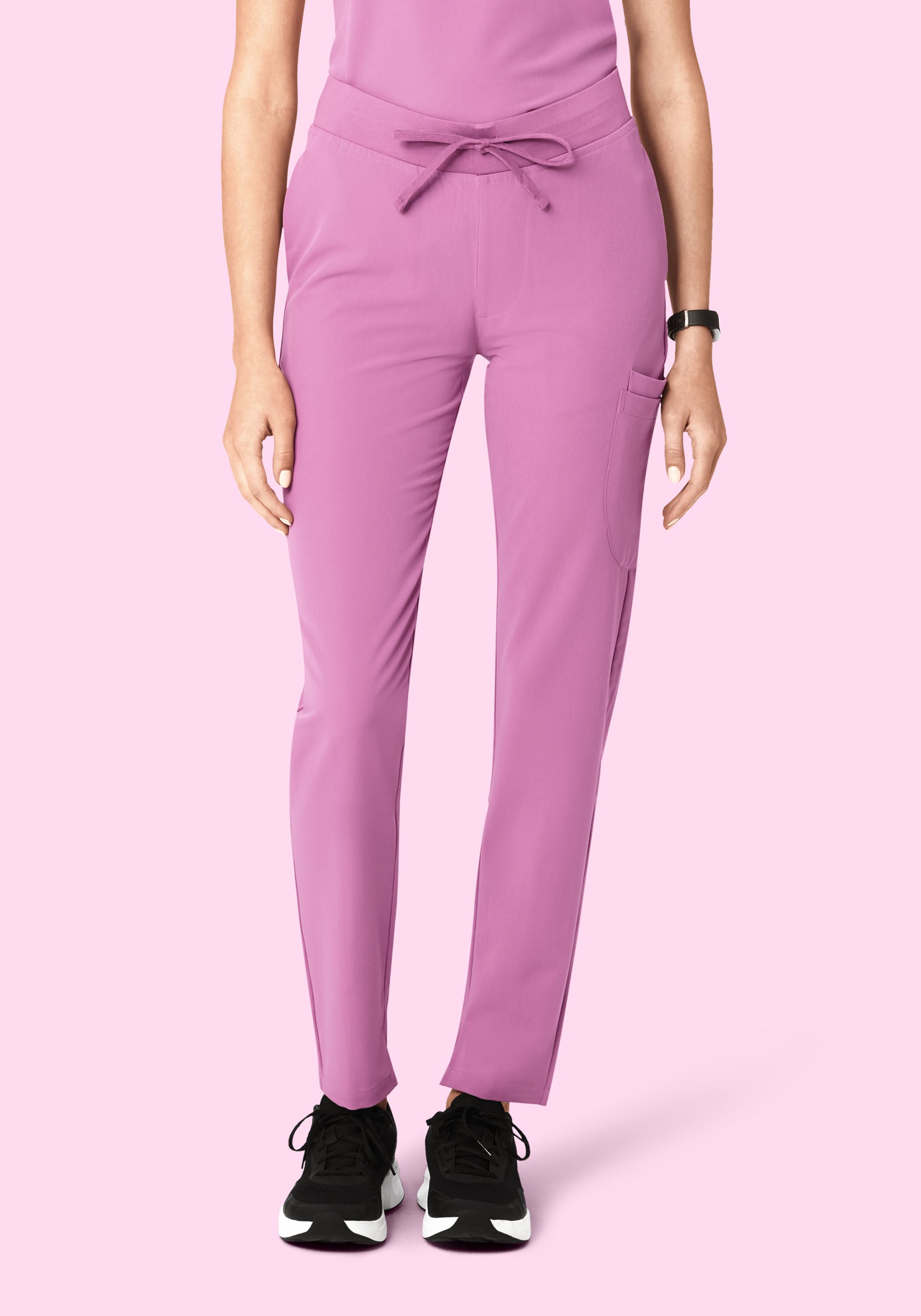 6 Pocket Slim Pants Mulberry