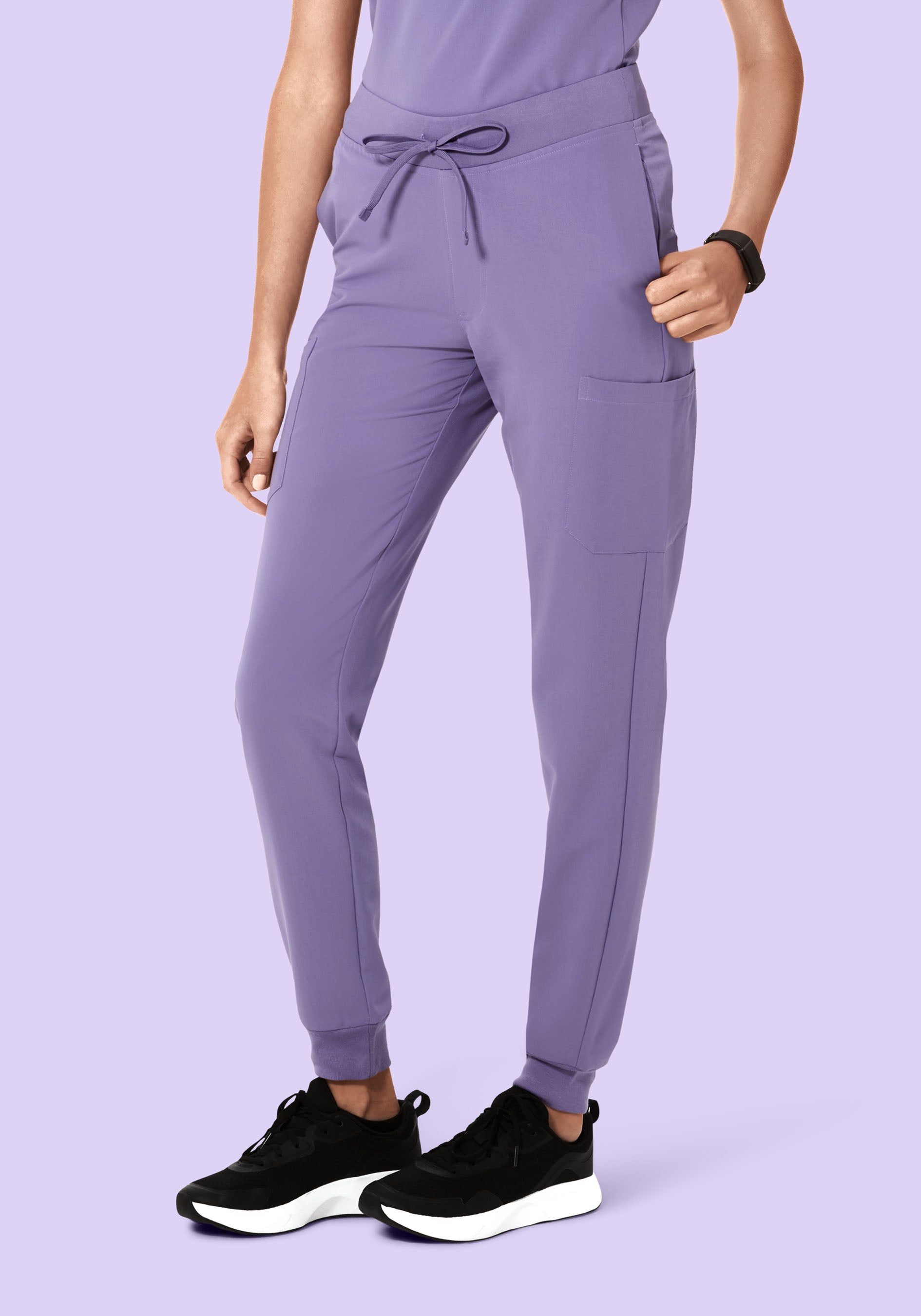 9 Pocket Joggers Hyacinth