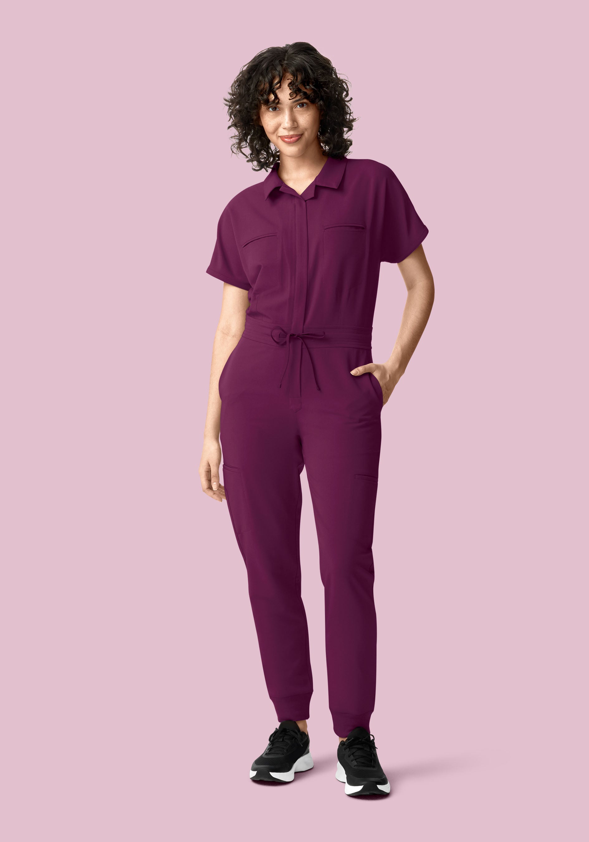 Women's Jumpsuit Plum