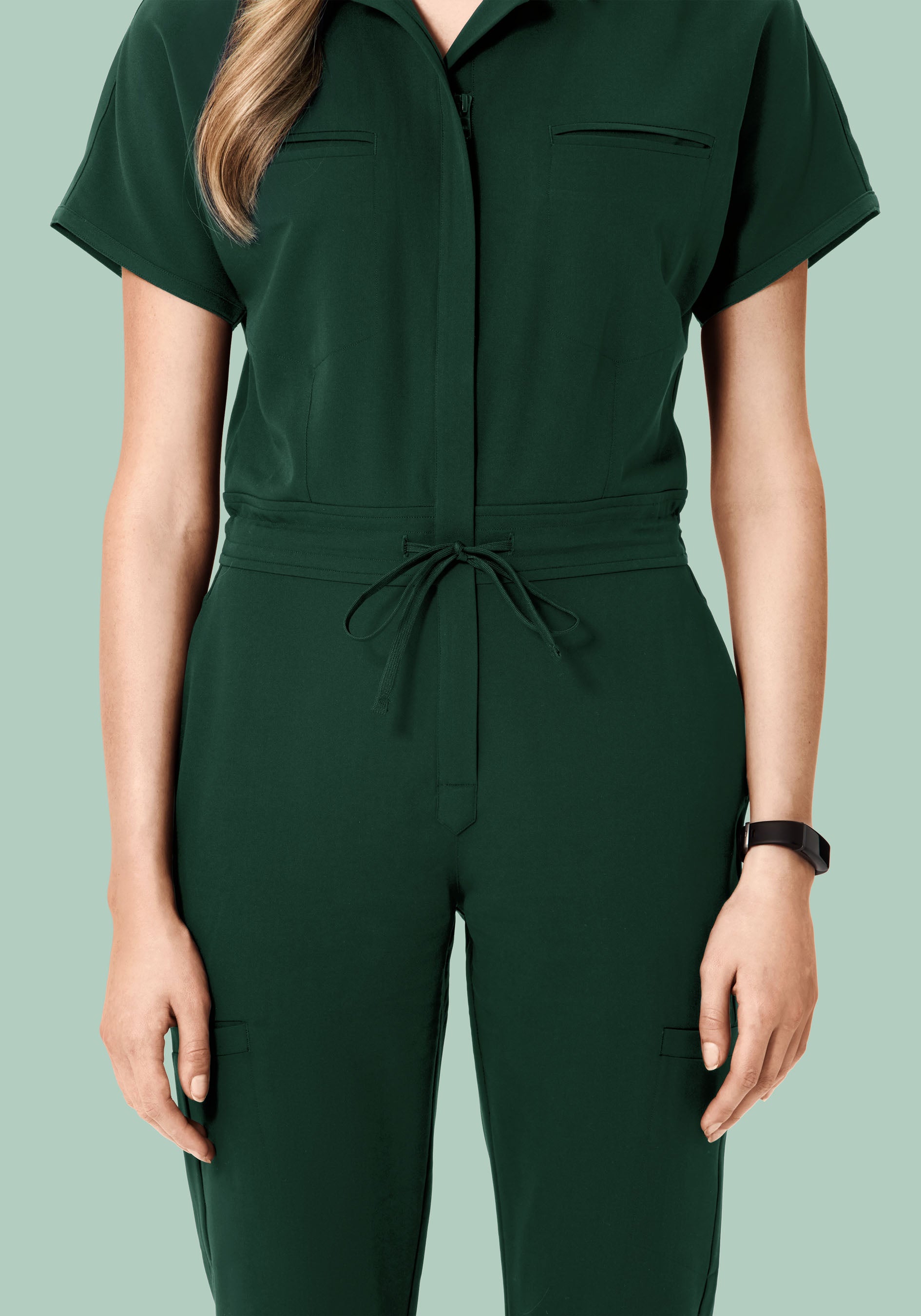 Women's Jumpsuit Midnight Green