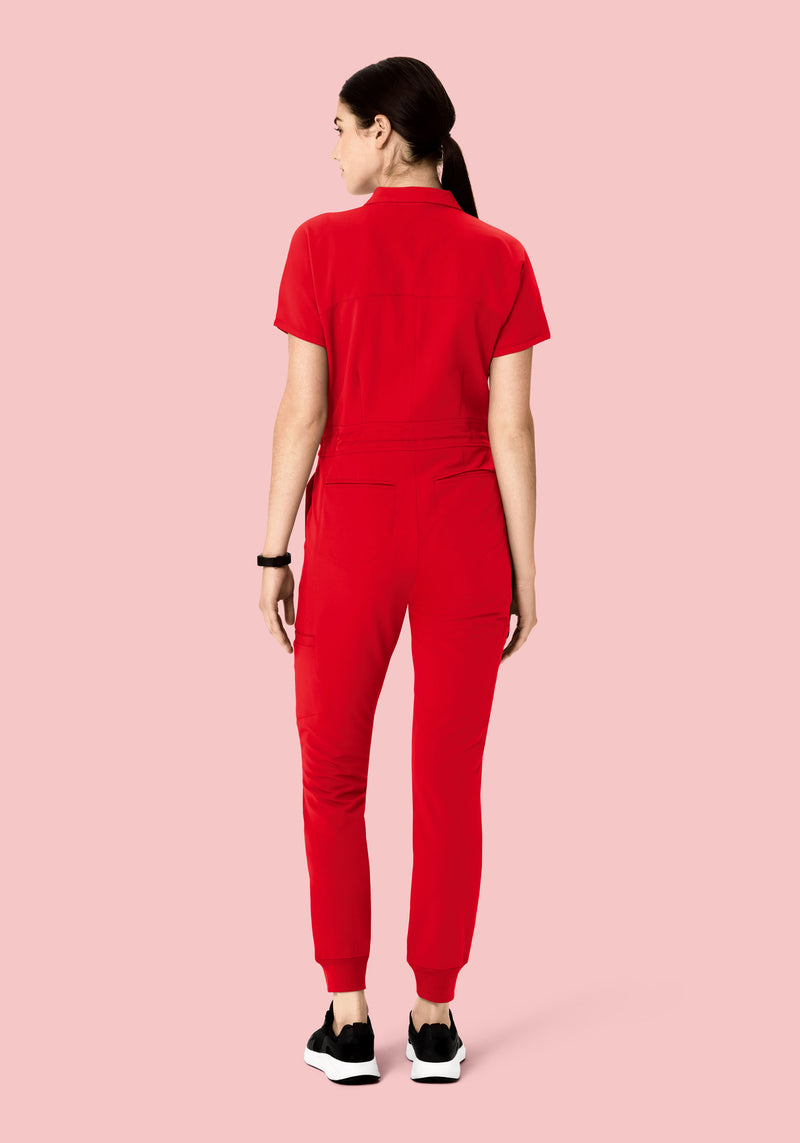 Women's Jumpsuit Candy Red