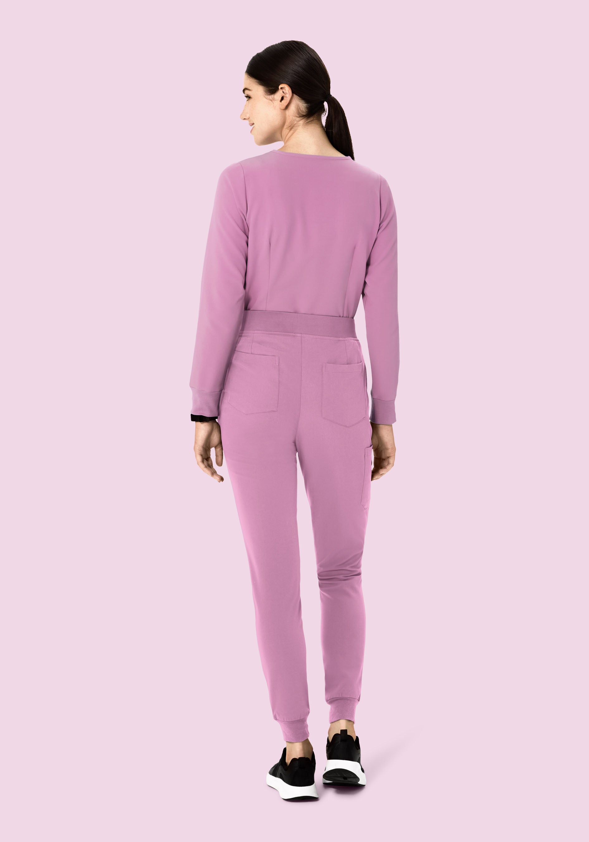 Long Sleeve One Pocket Top Lilac