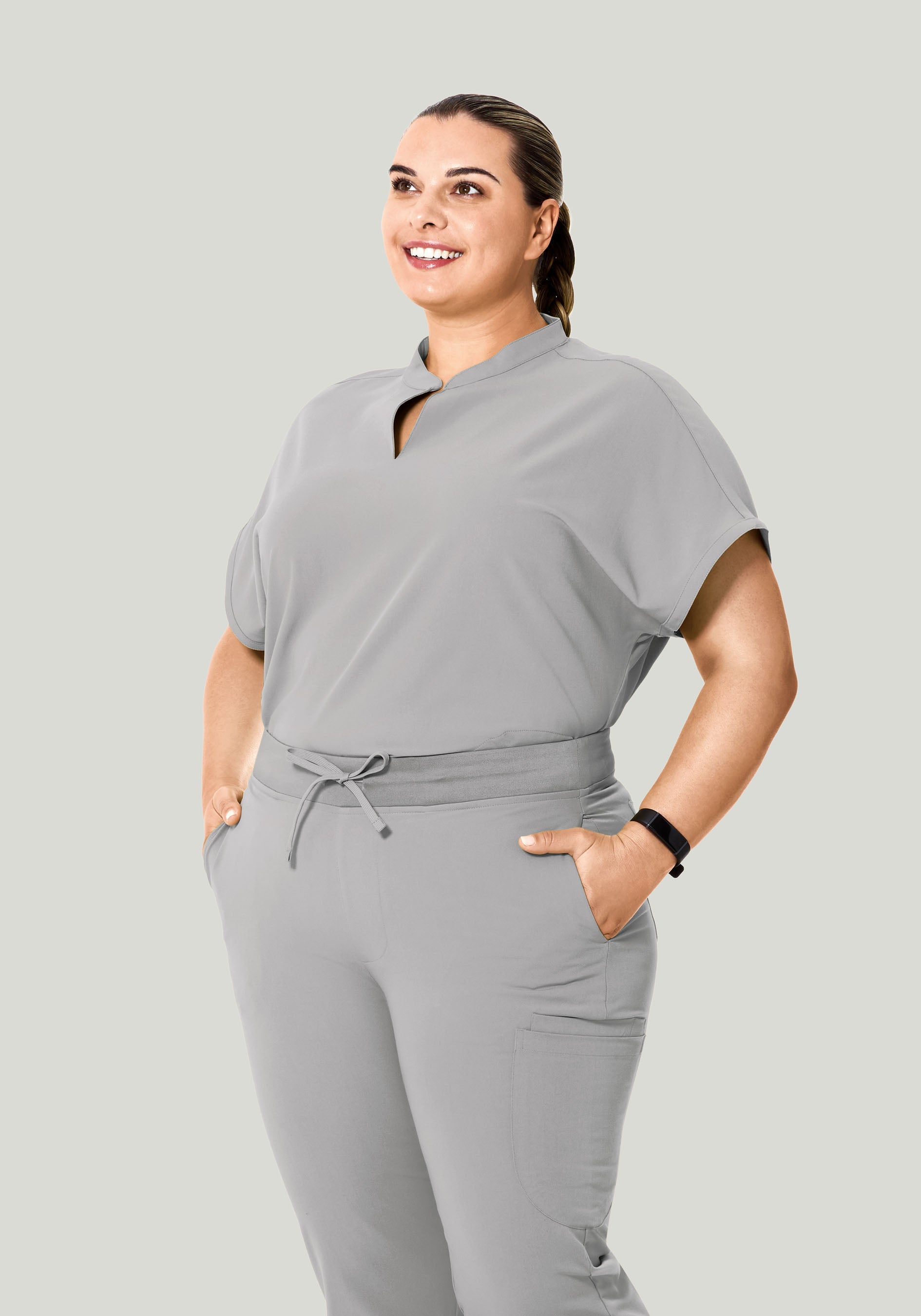 Mandarin Dolman Top Cloud