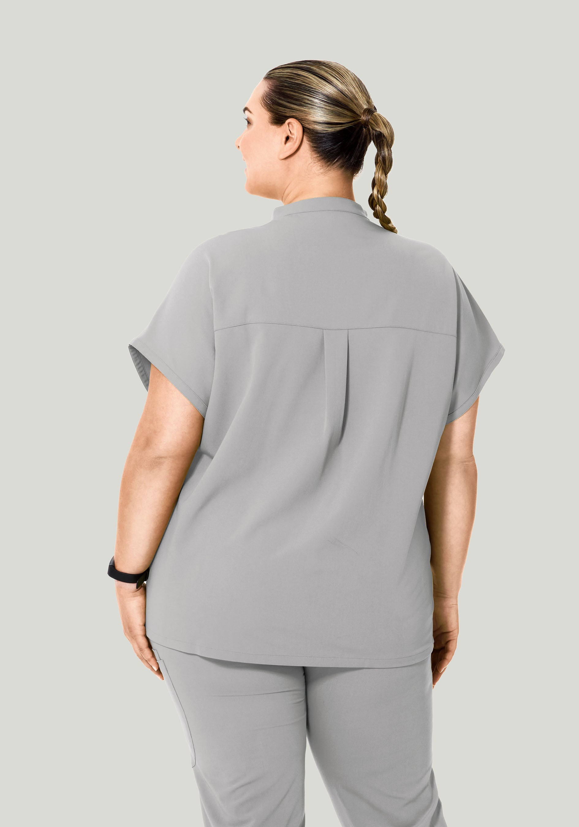 Mandarin Dolman Top Cloud