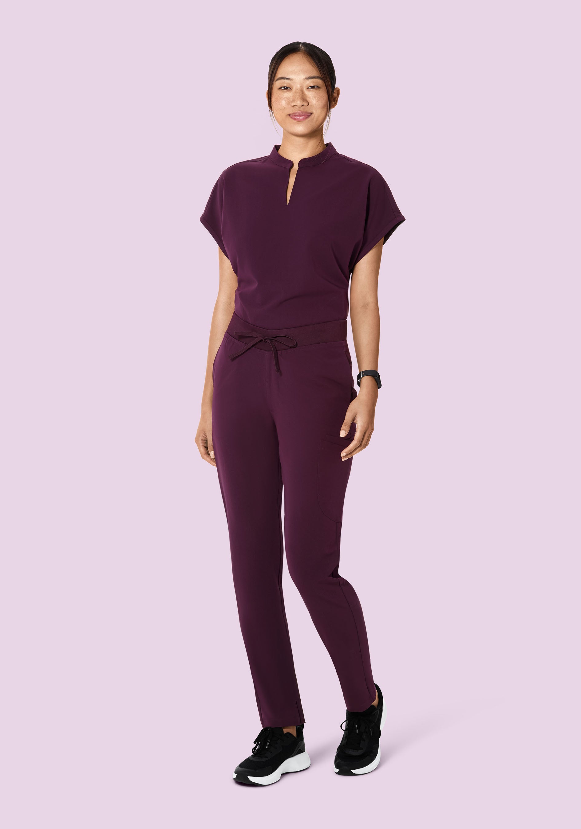 6 Pocket Slim Pants Açaí