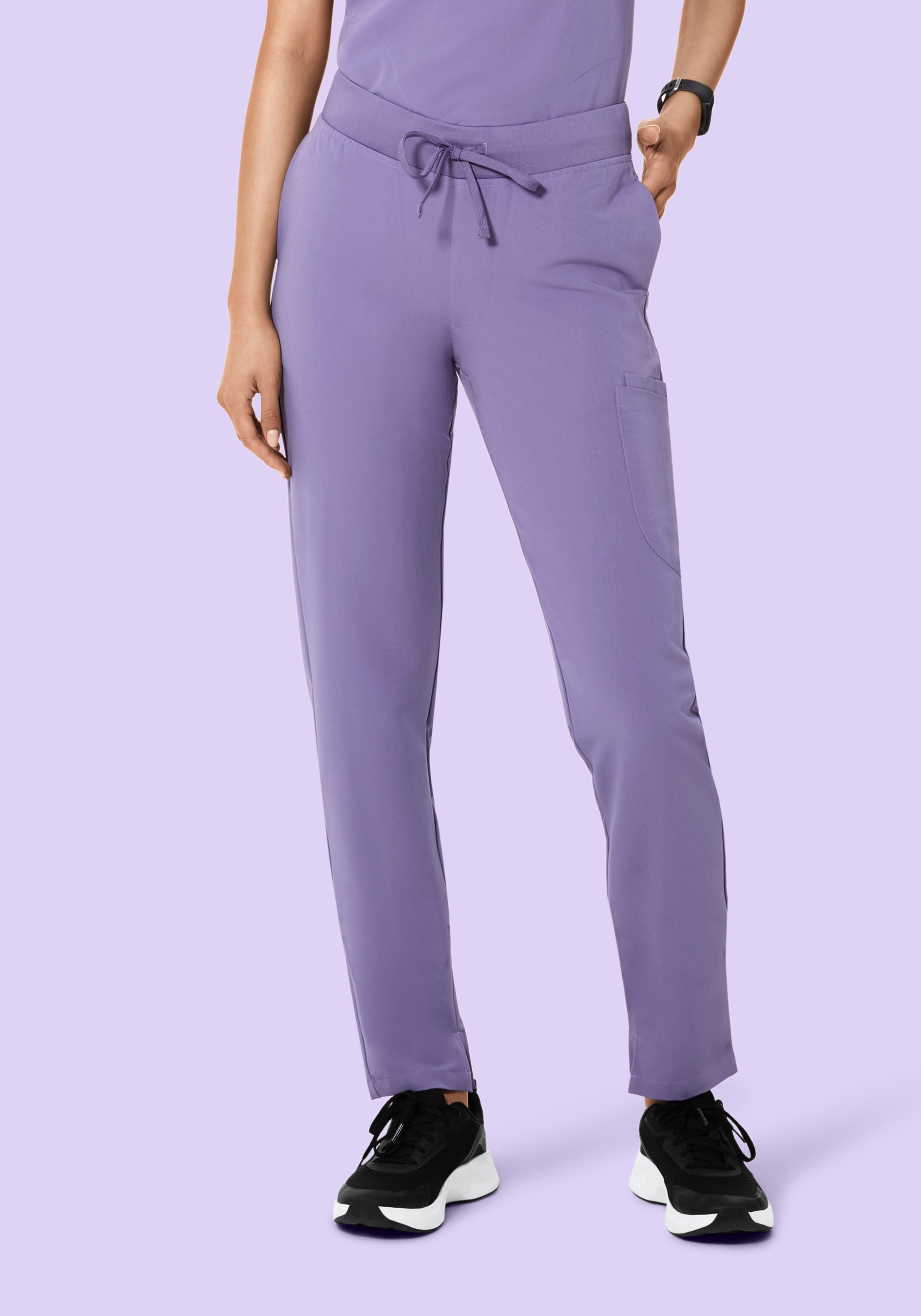 6 Pocket Slim Pants Hyacinth