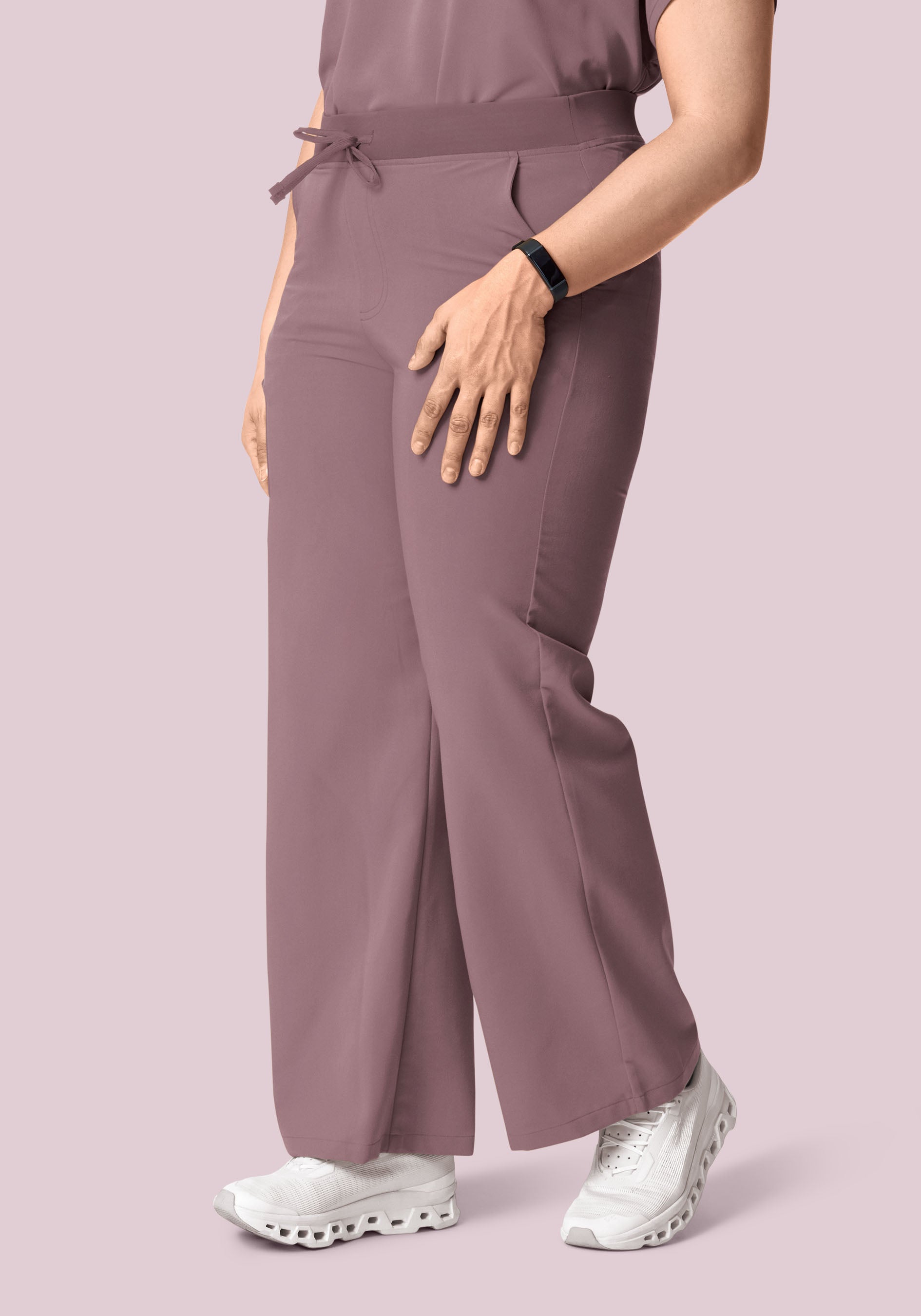 High Waisted Wide Leg Moondust