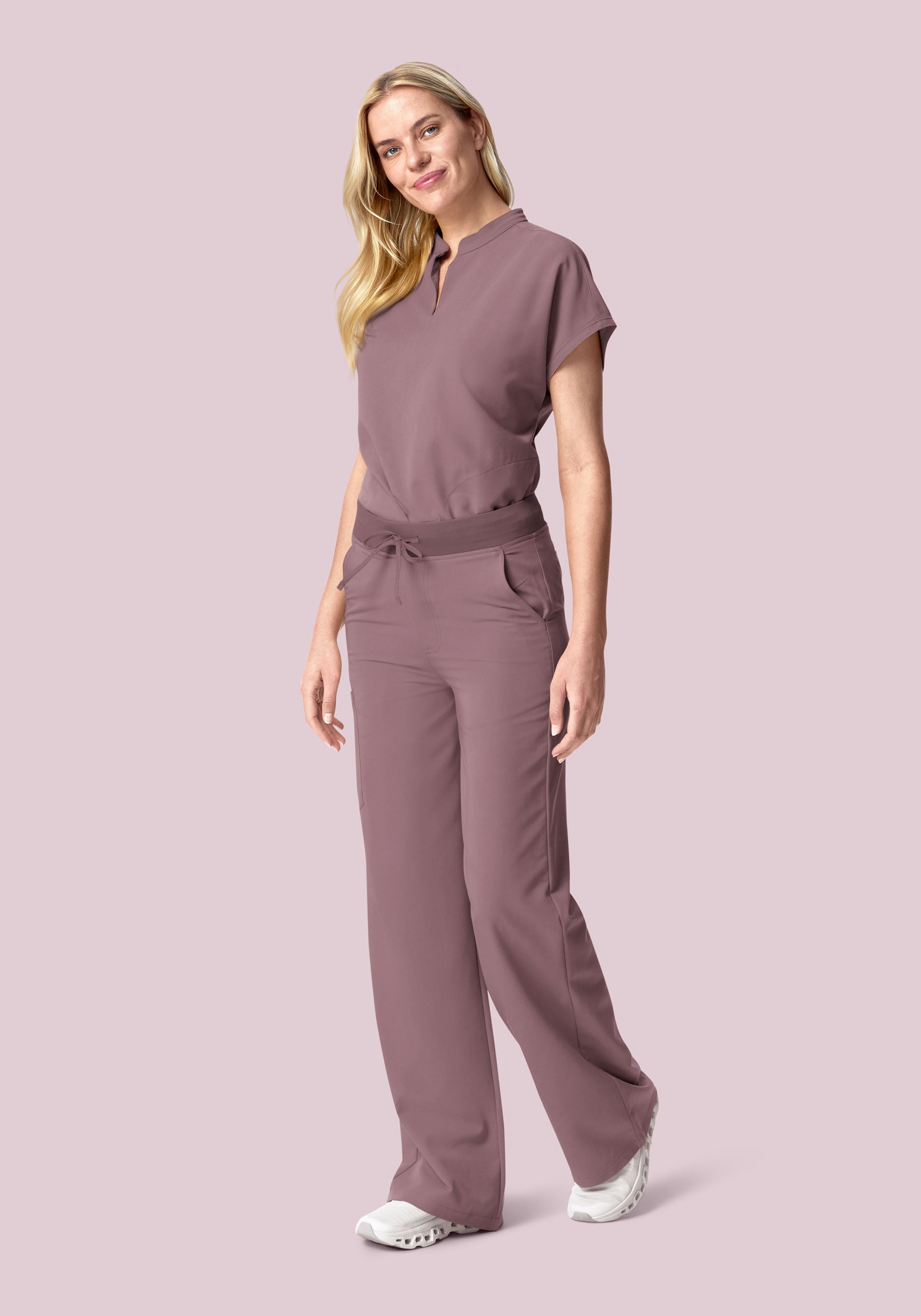 High Waisted Wide Leg Moondust