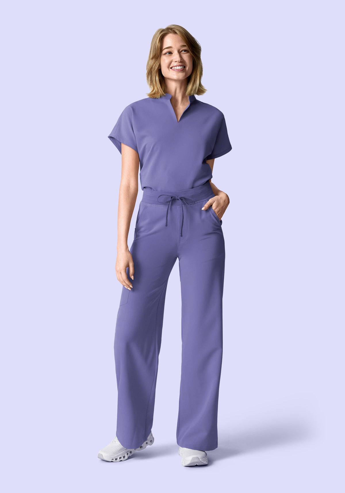 High Waisted Wide Leg Nightshade