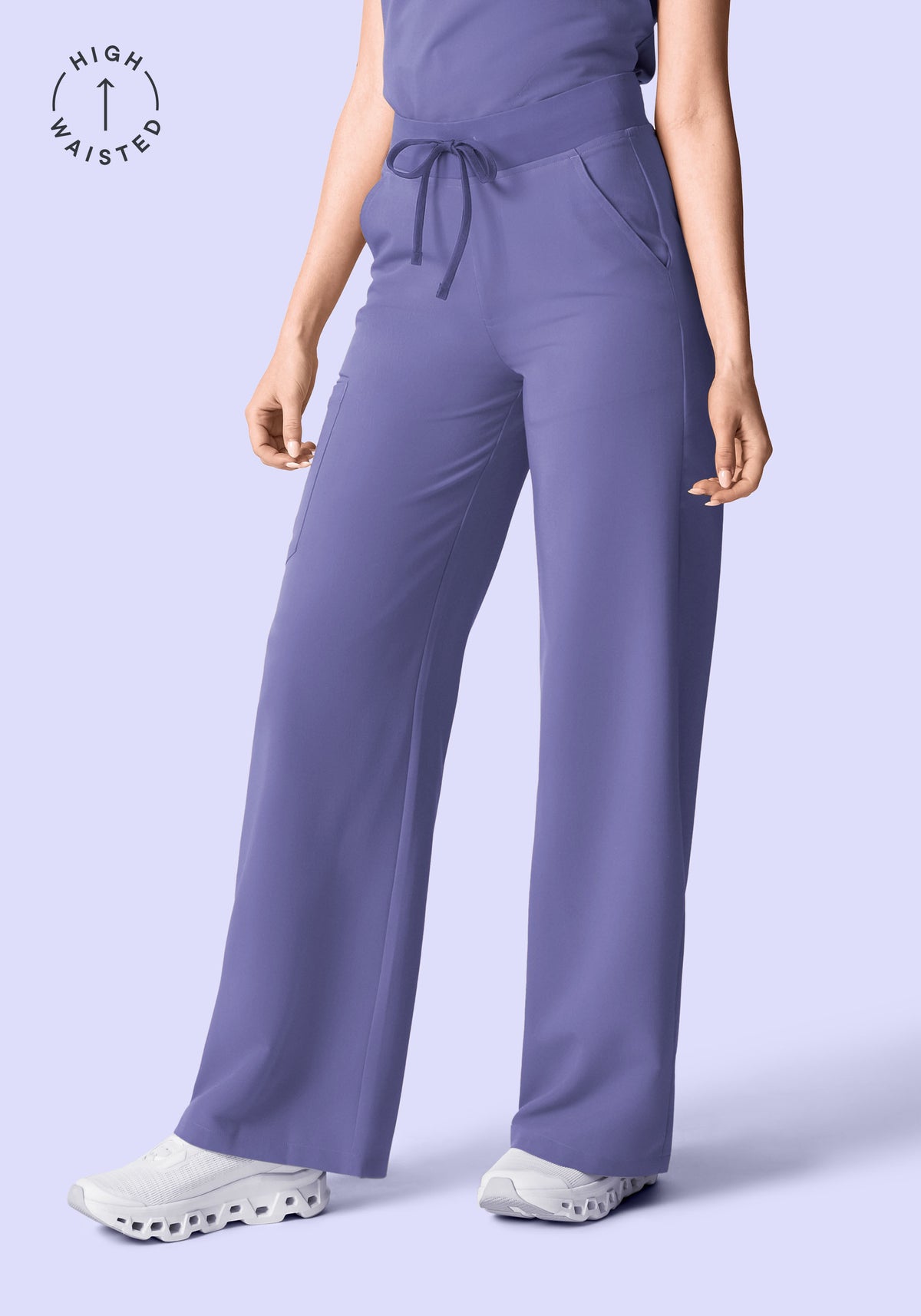 High Waisted Wide Leg Nightshade