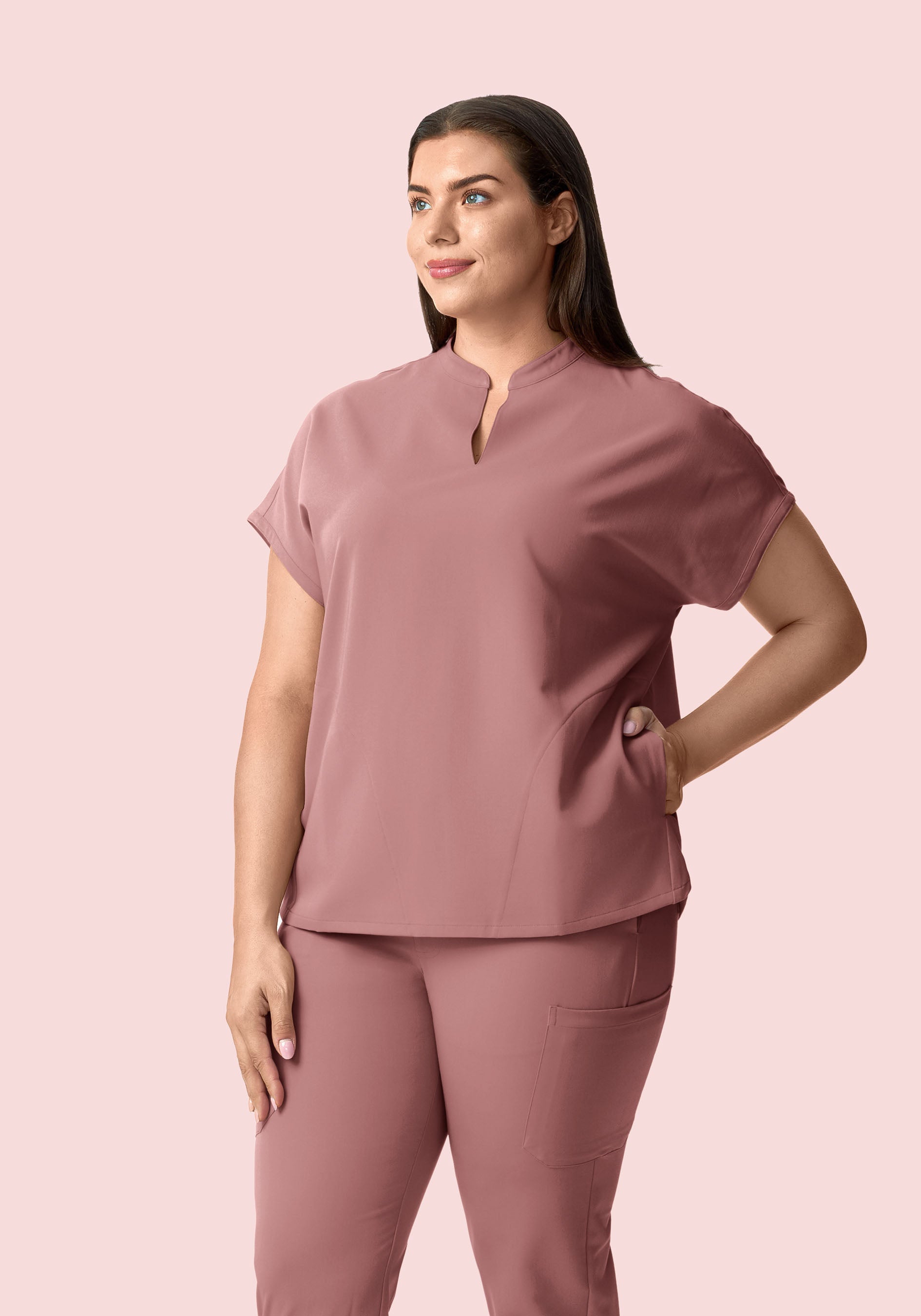 Mandarin Dolman Top Sienna