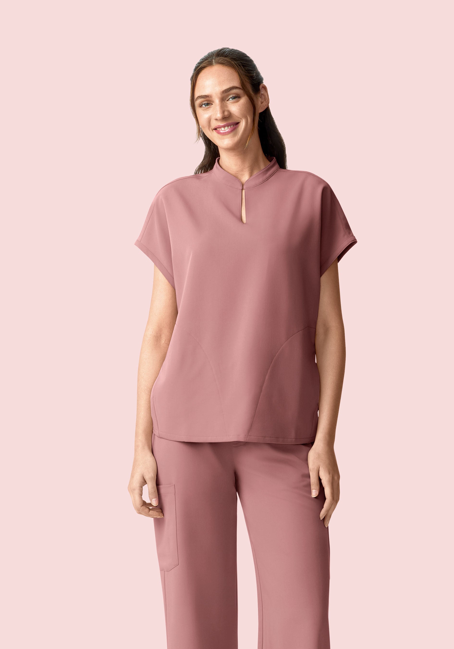 Mandarin Dolman Top Sienna