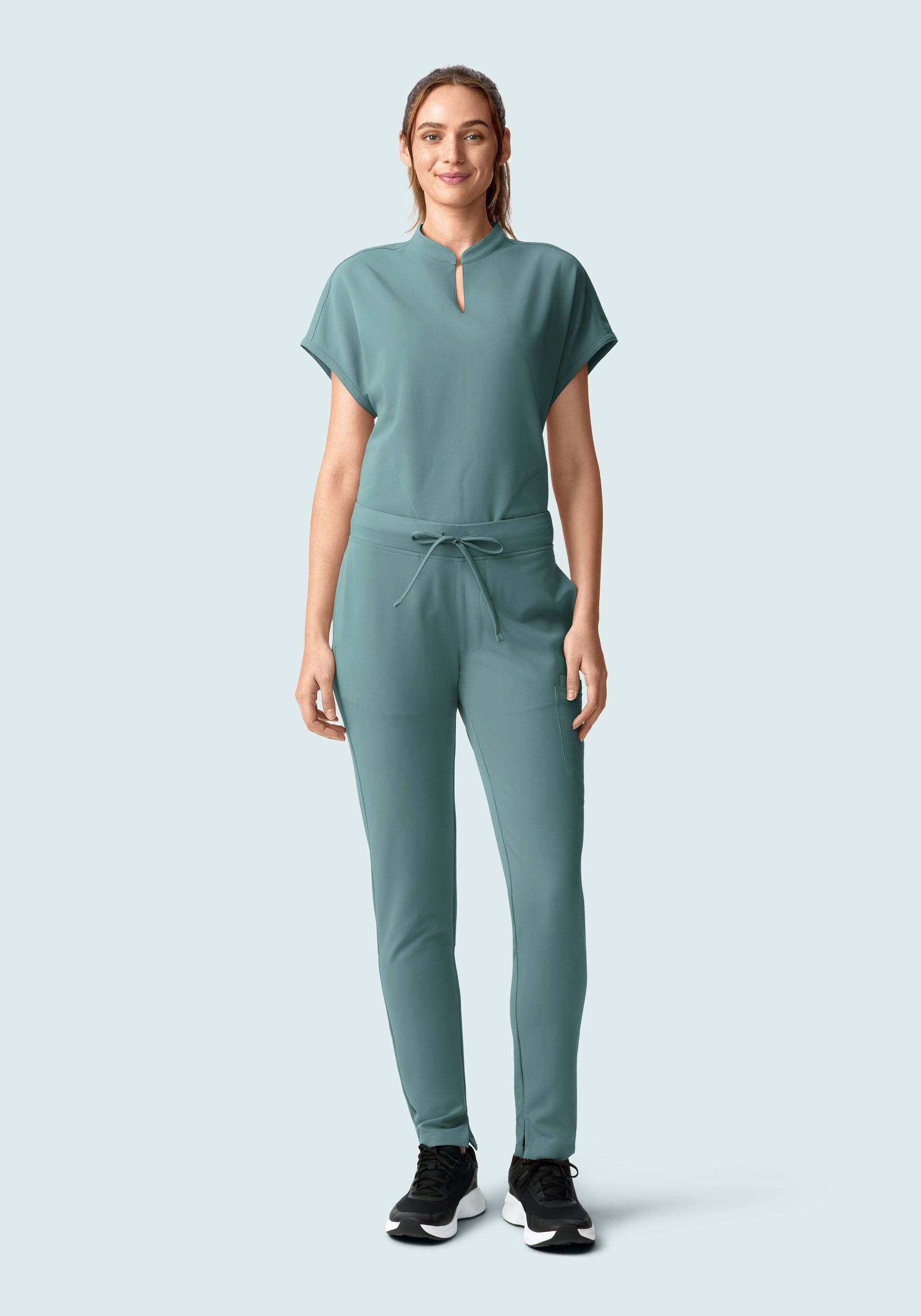 6 Pocket Slim Pants Marina