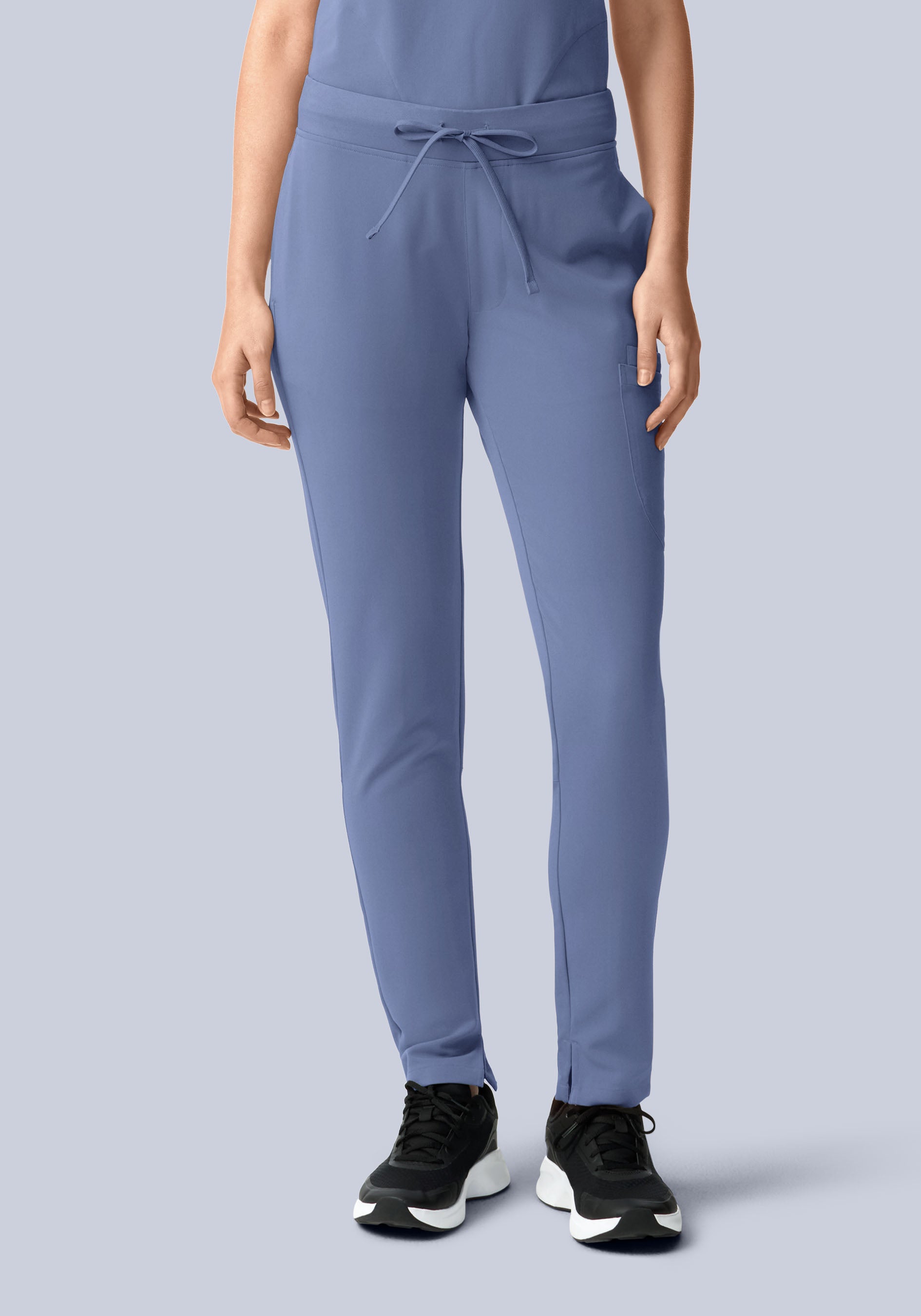 6 Pocket Slim Pants Periwinkle